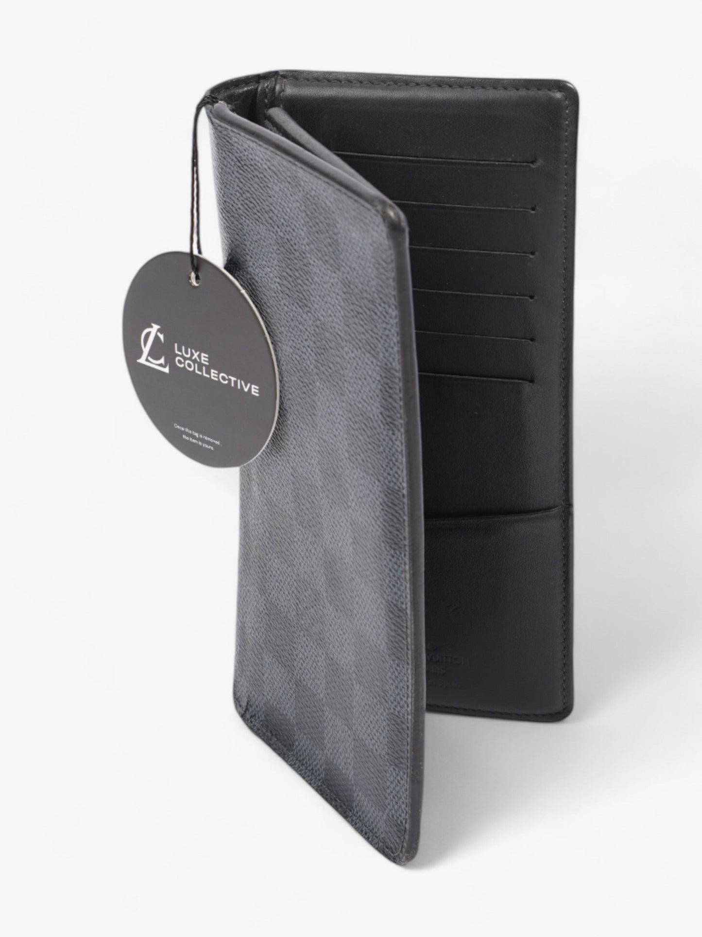 Louis Vuitton Brazza Wallet Damier Graphite Coated Canvas