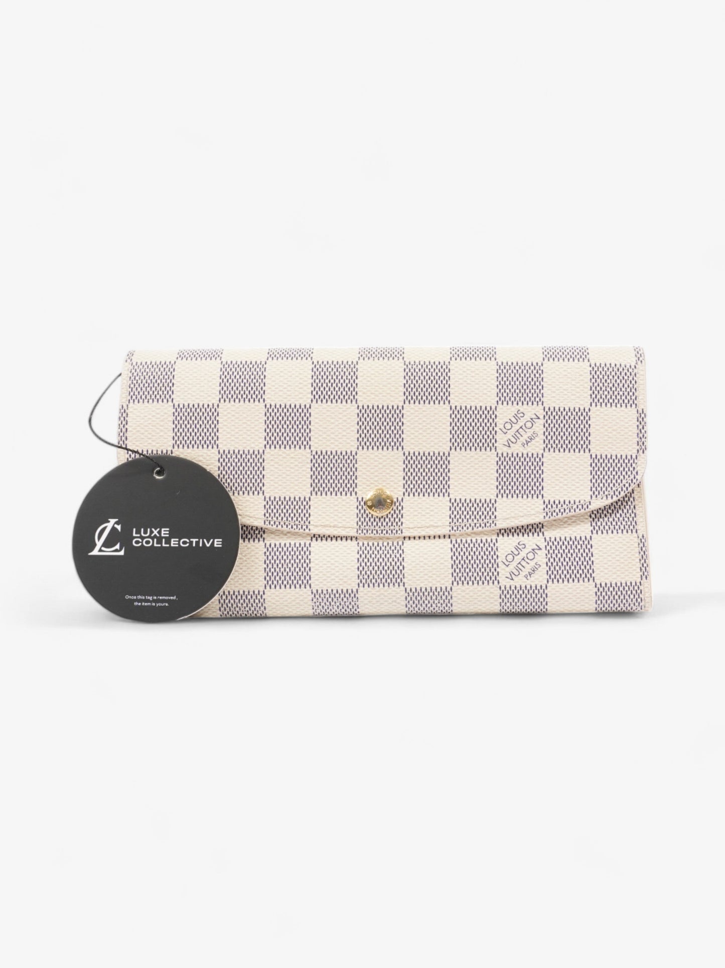Louis Vuitton Emilie Wallet Damier Azur Coated Canvas