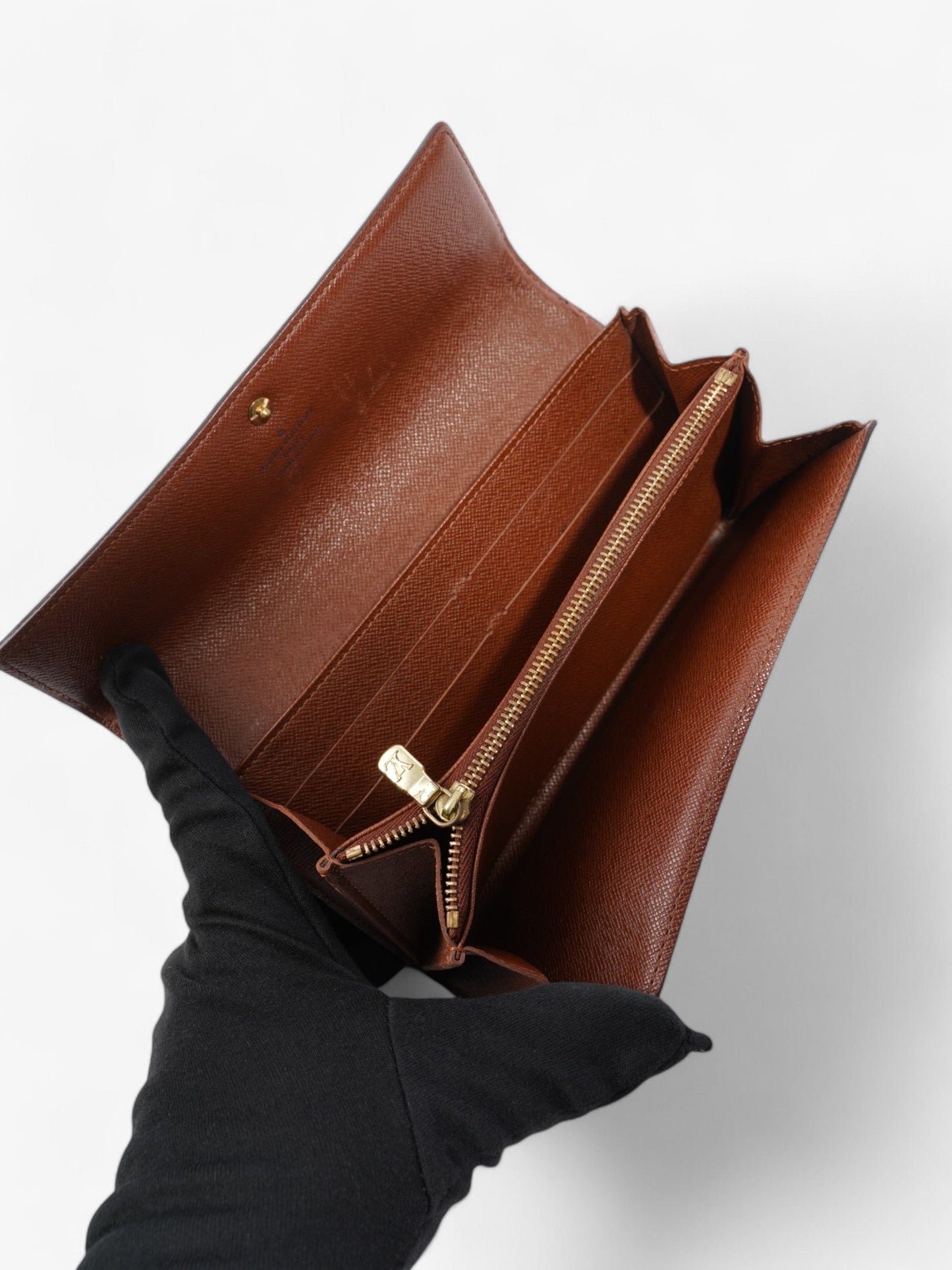 Louis Vuitton Pochette Porte Monecredit Monogram Coated Canvas