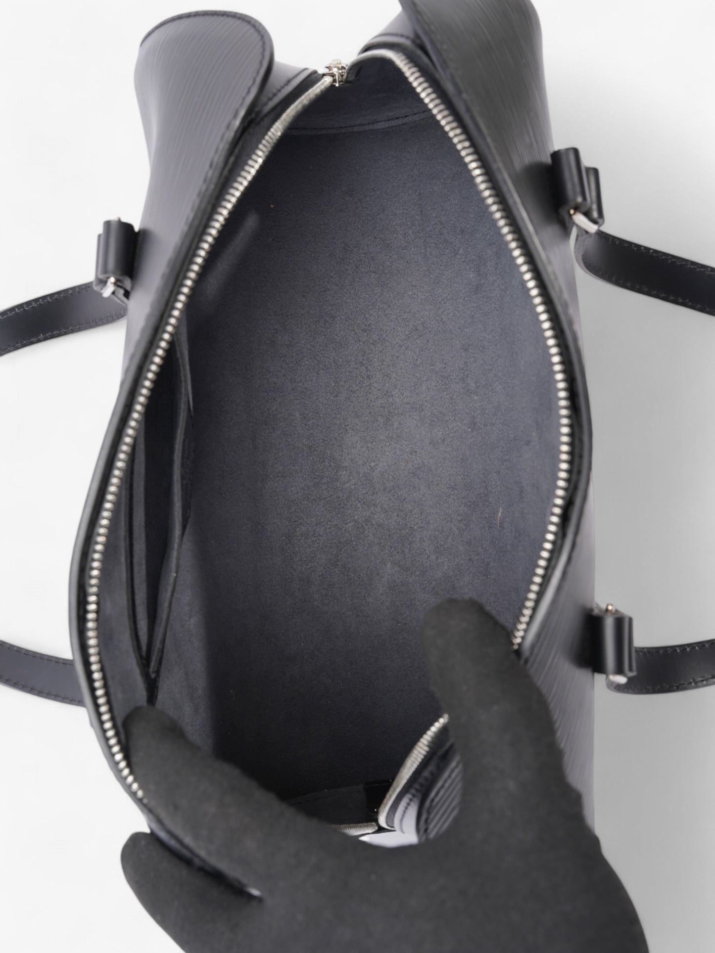 Louis Vuitton Soufflot Black Epi Leather