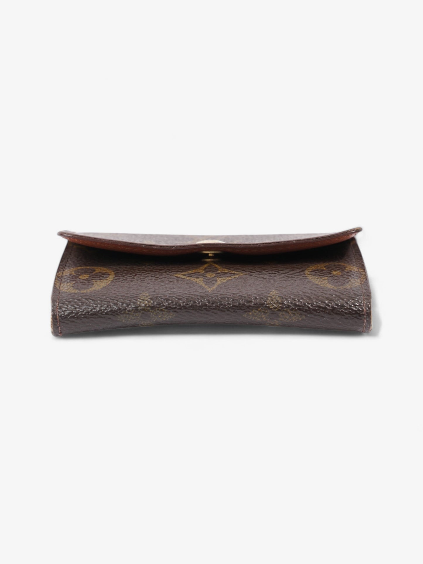 Louis Vuitton Porte Monnaie Plat Monogram Coated Canvas