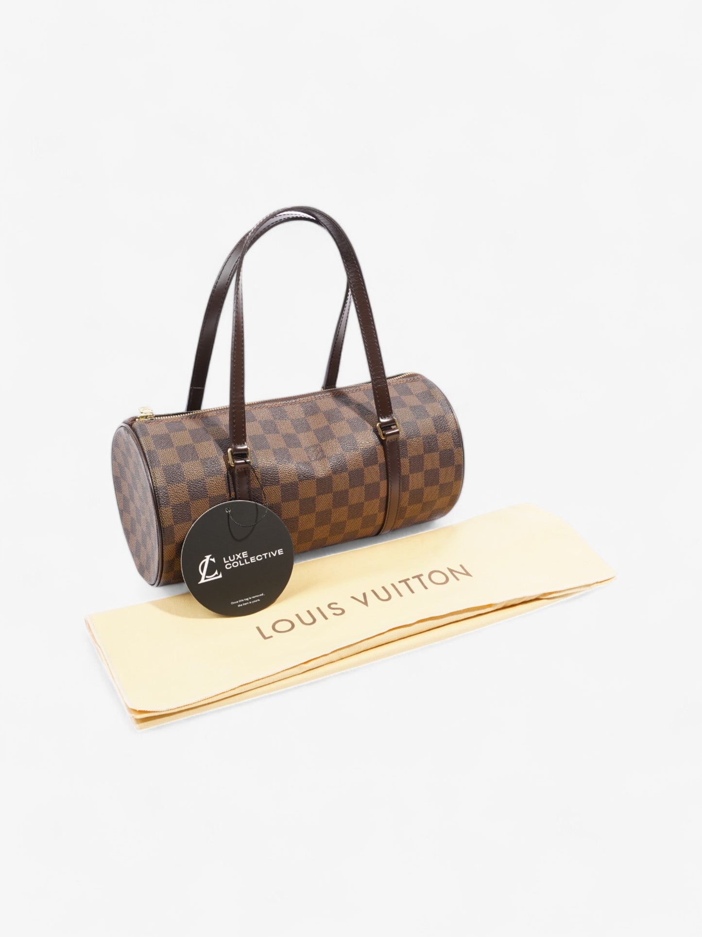 Louis Vuitton Papillon Damier Ebene Coated Canvas 30