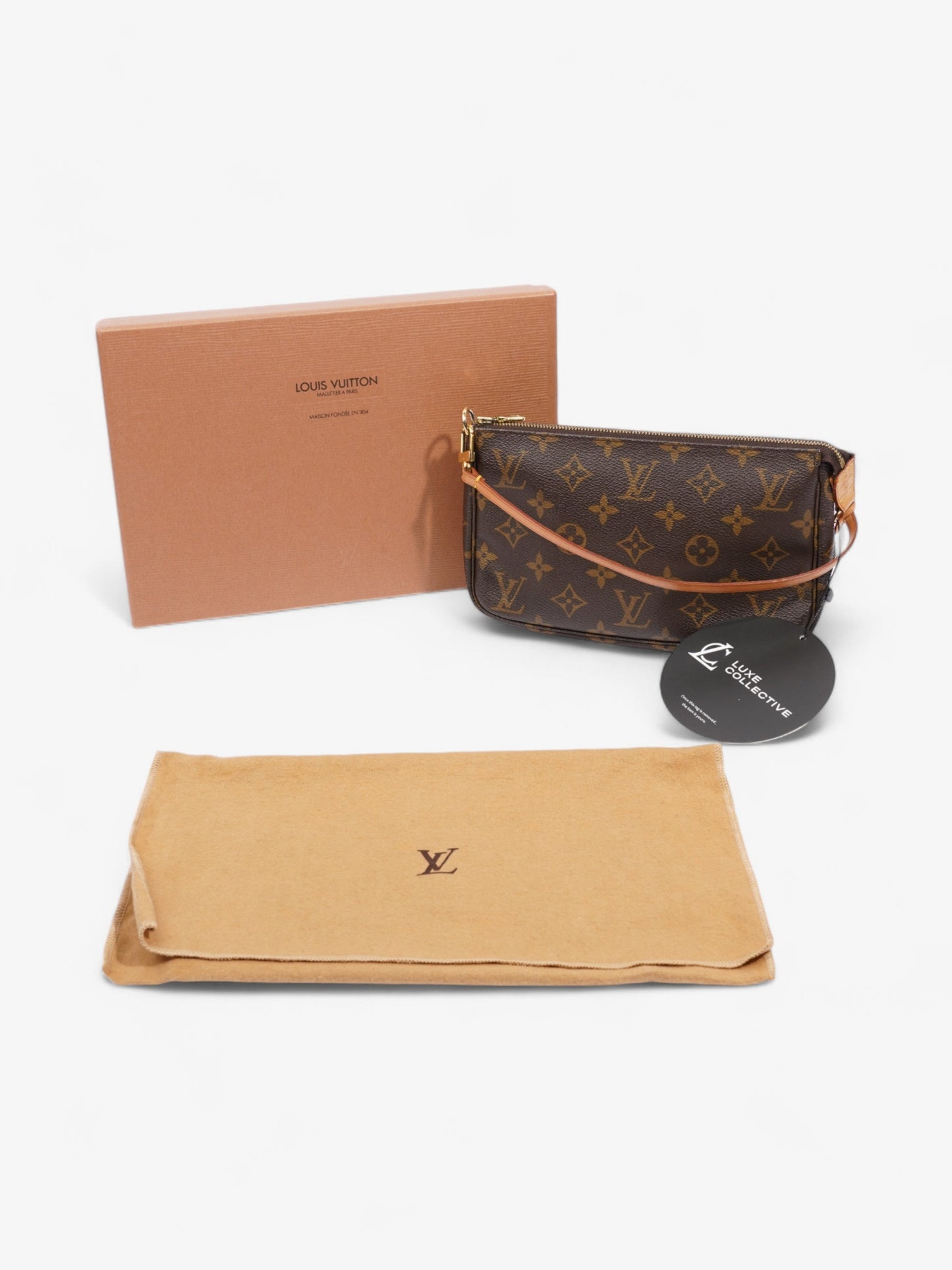 Louis Vuitton Pochette Accessoires Monogram Coated Canvas