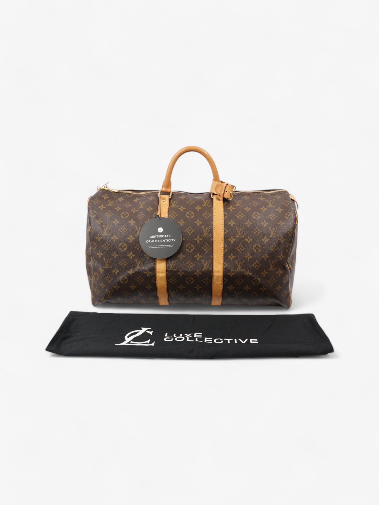 Louis Vuitton Keepall  Monogram Coated Canvas 50