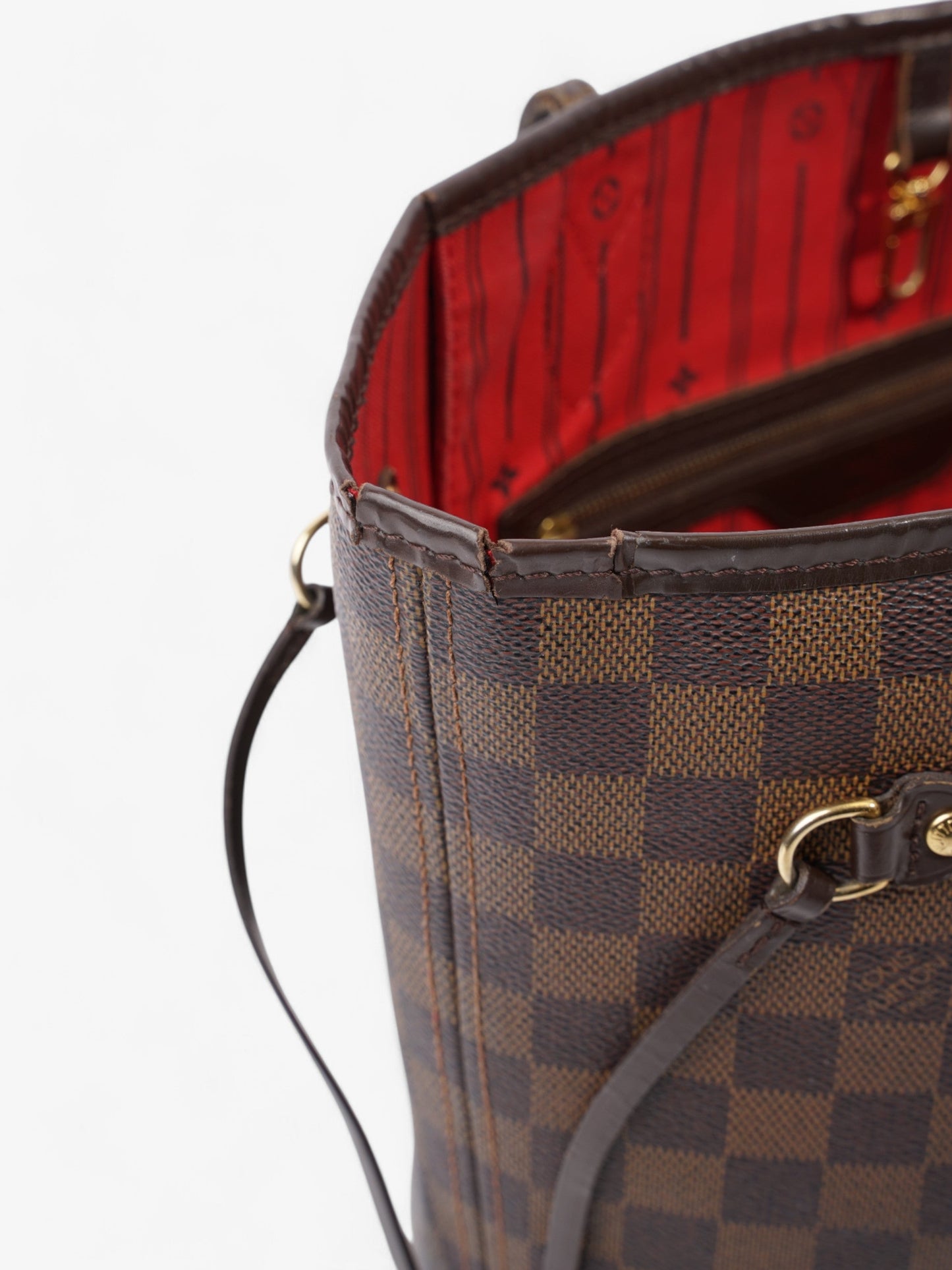 Louis Vuitton Neverfull Damier Ebene Coated Canvas MM