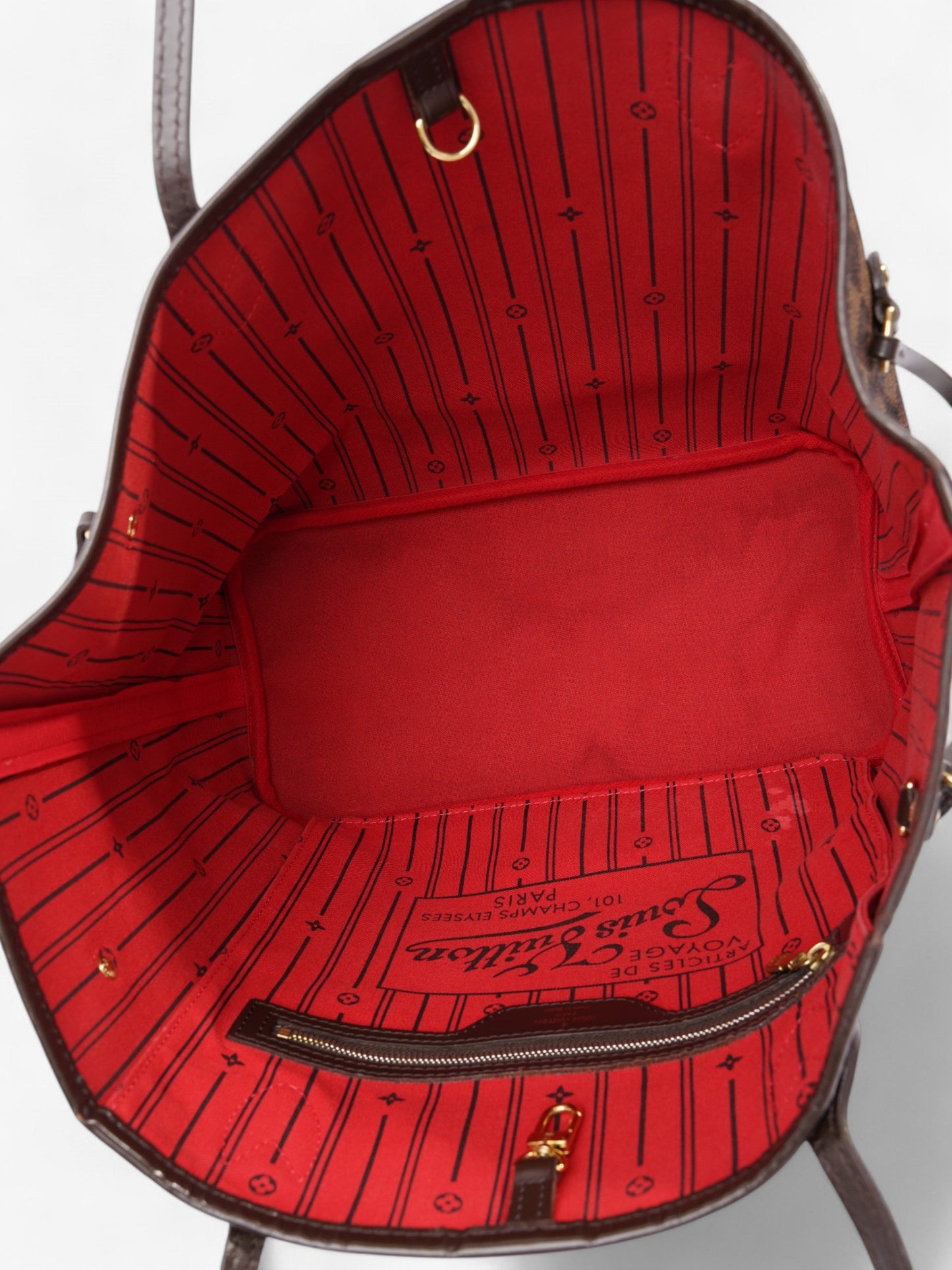 Louis Vuitton Neverfull Damier Ebene Coated Canvas MM