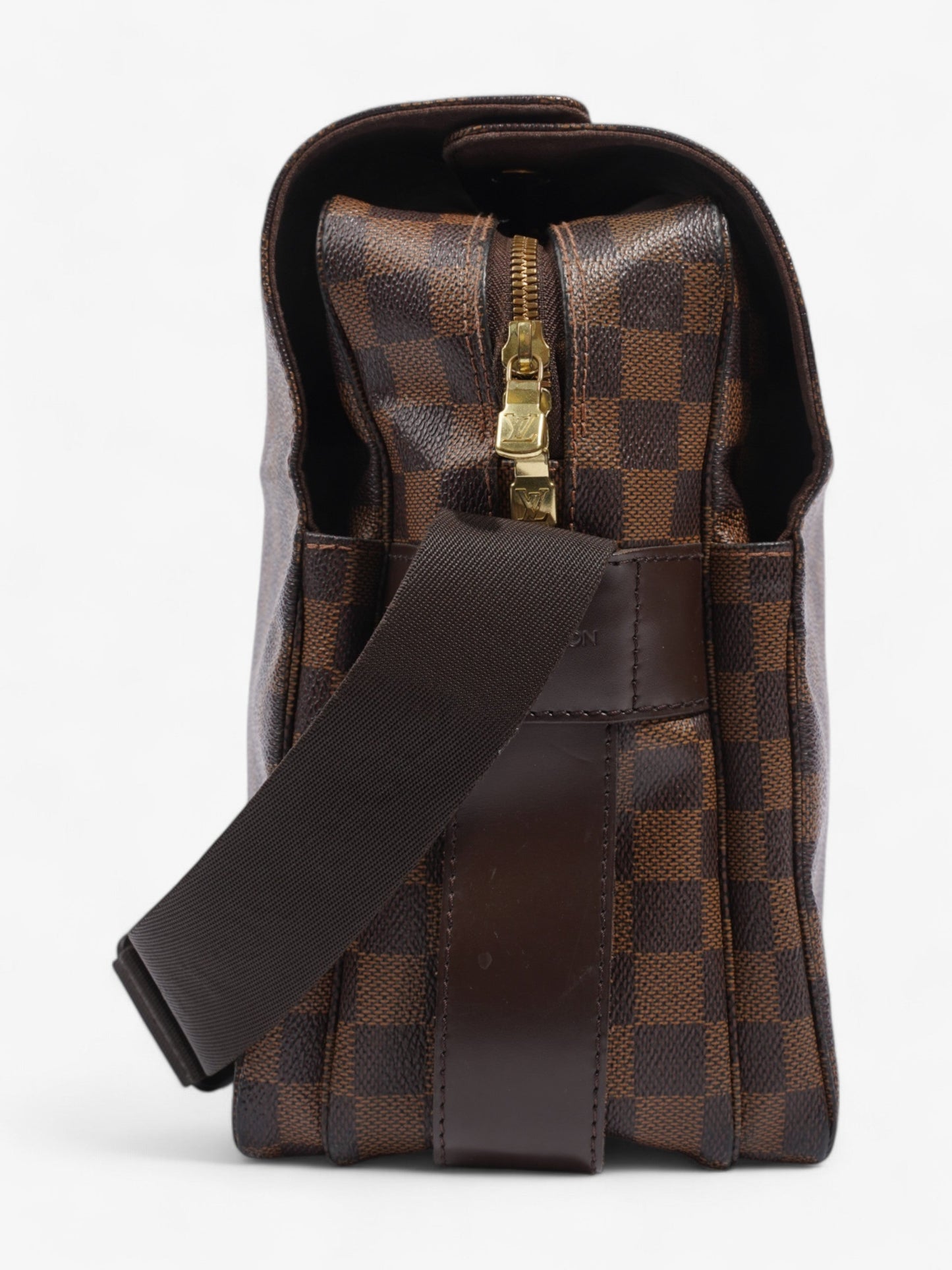 Louis Vuitton Naviglio Damier Ebene Coated Canvas