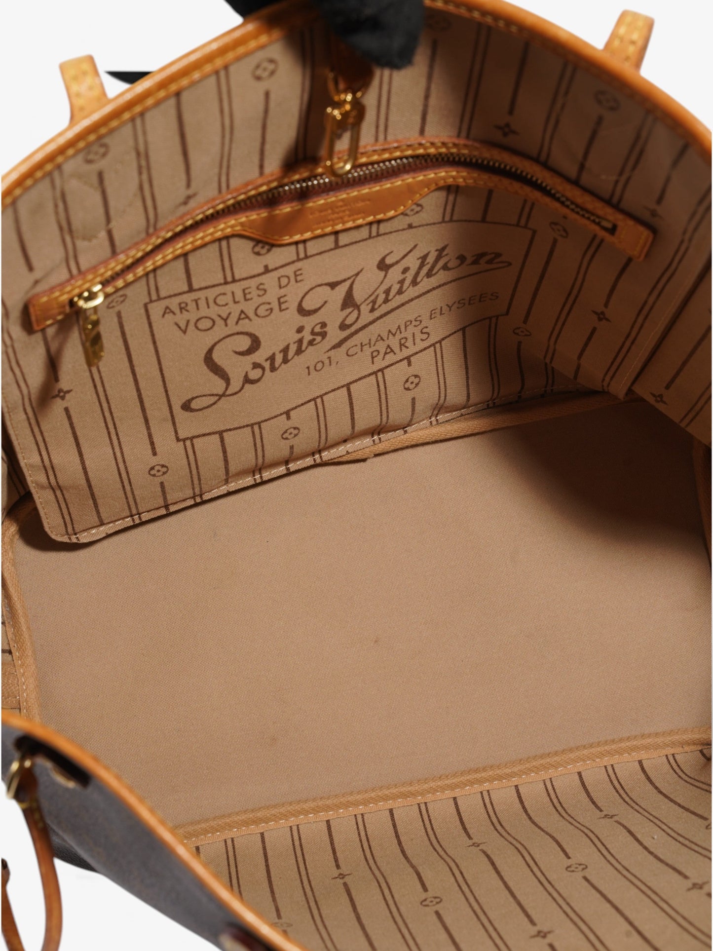 Louis Vuitton Neverfull Monogram Coated Canvas MM