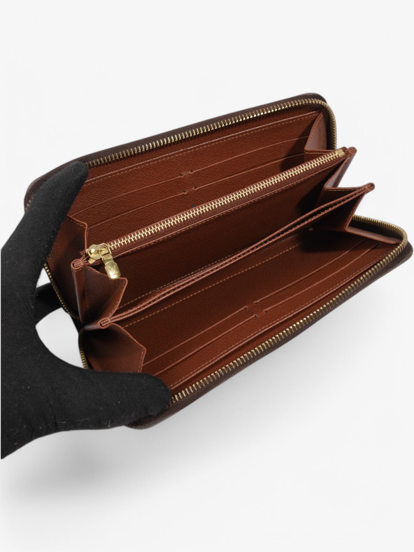 Louis Vuitton Zippy Wallet Monogram Coated Canvas
