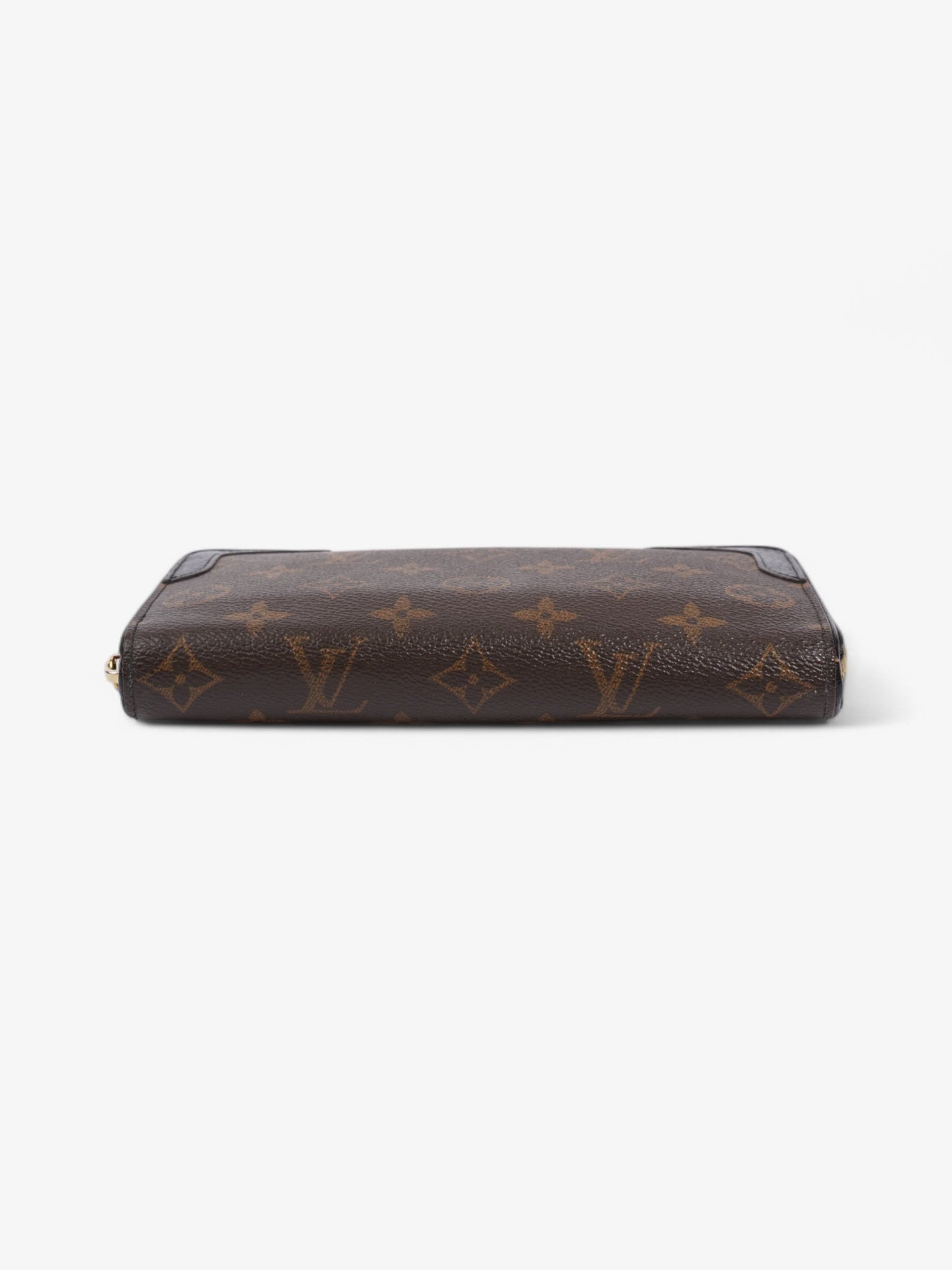 Louis Vuitton Zippy Wallet Monogram / Black Coated Canvas