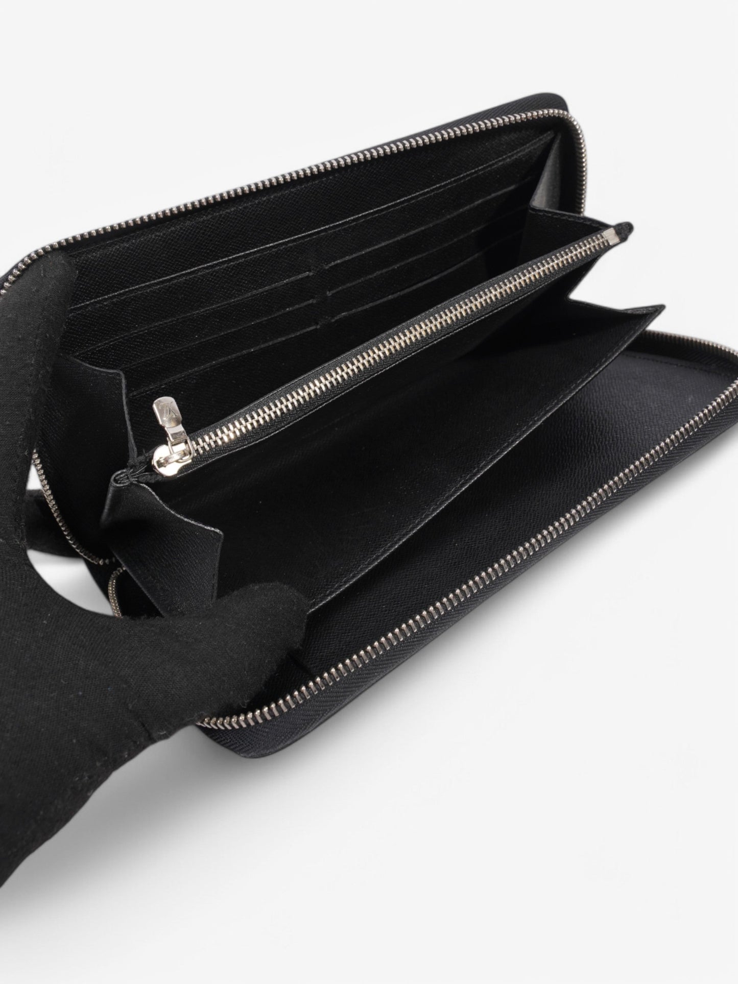 Louis Vuitton Zippy Wallet Black Epi Leather