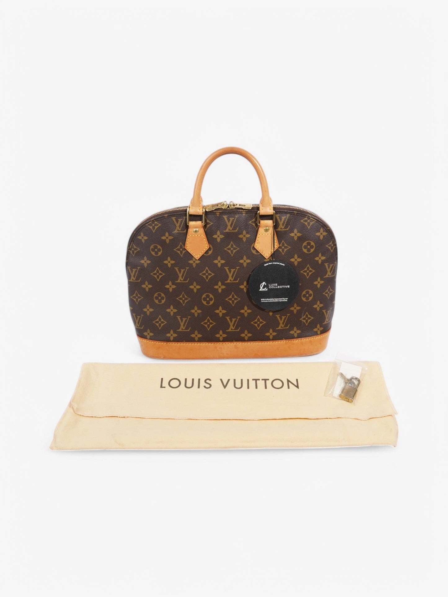 Louis Vuitton Alma Monogram Coated Canvas PM