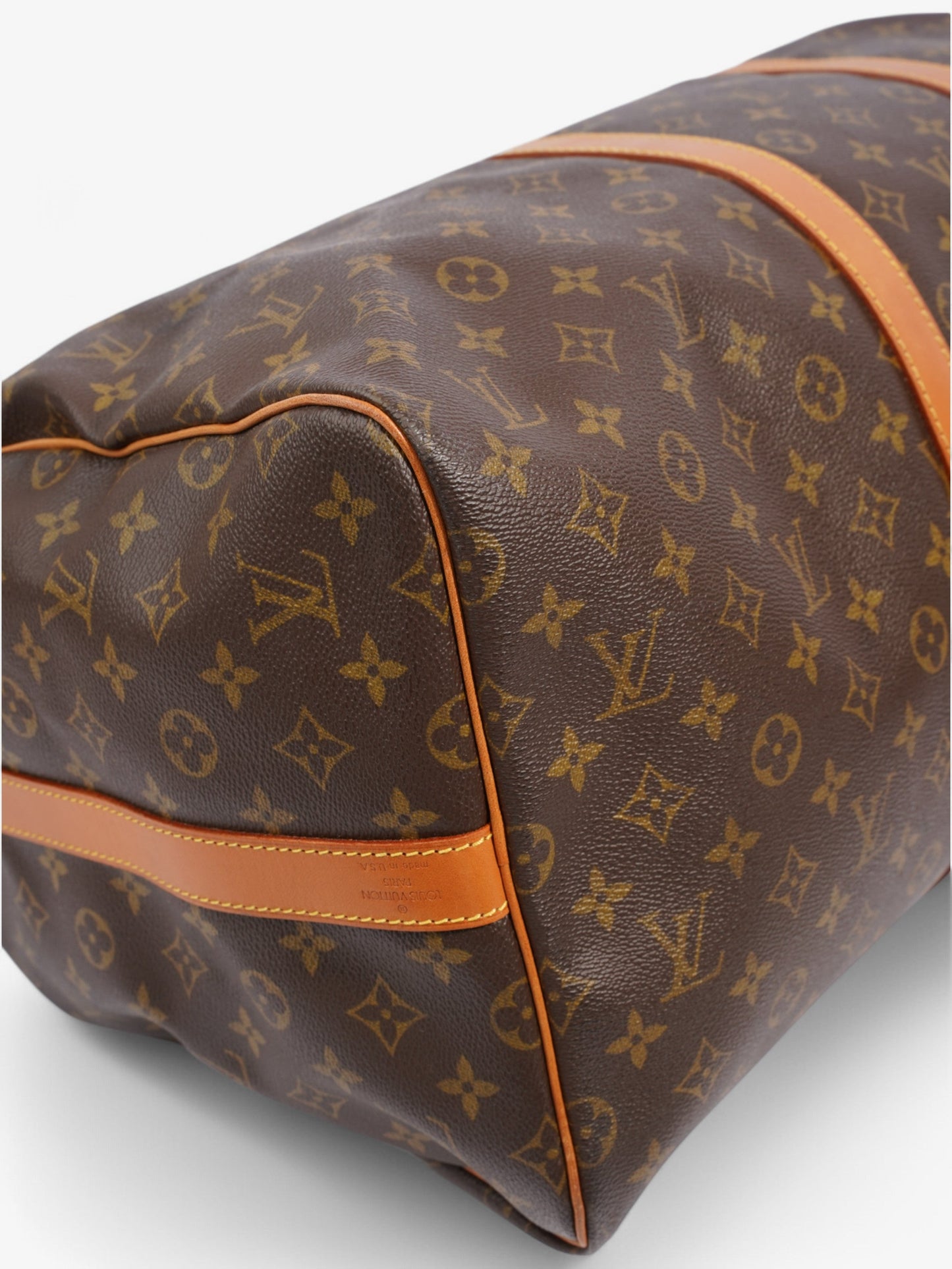 Louis Vuitton Keepall Bandouliere Monogram Coated Canvas 55