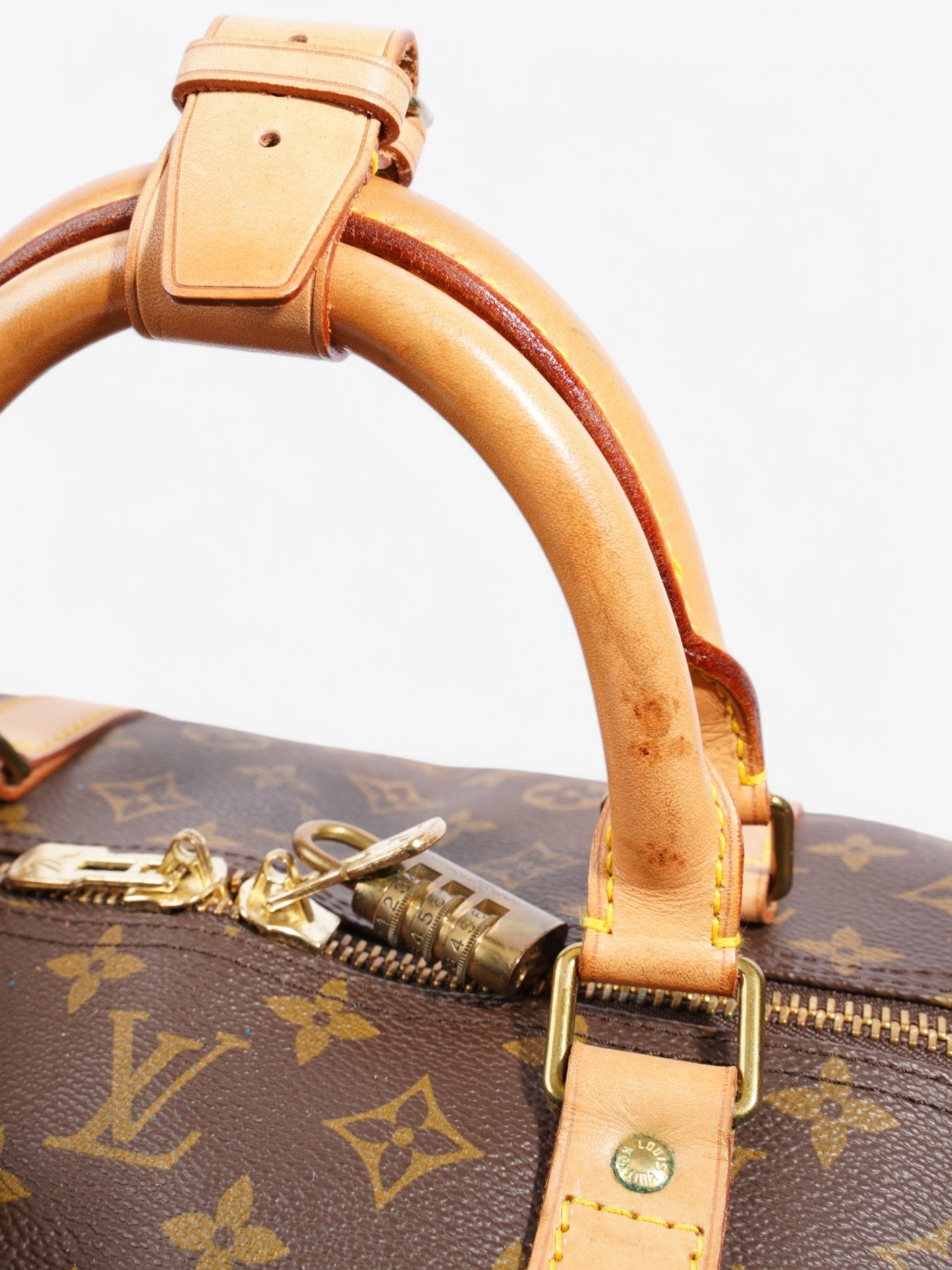 Louis Vuitton Keepall Bandouliere Monogram Coated Canvas 60