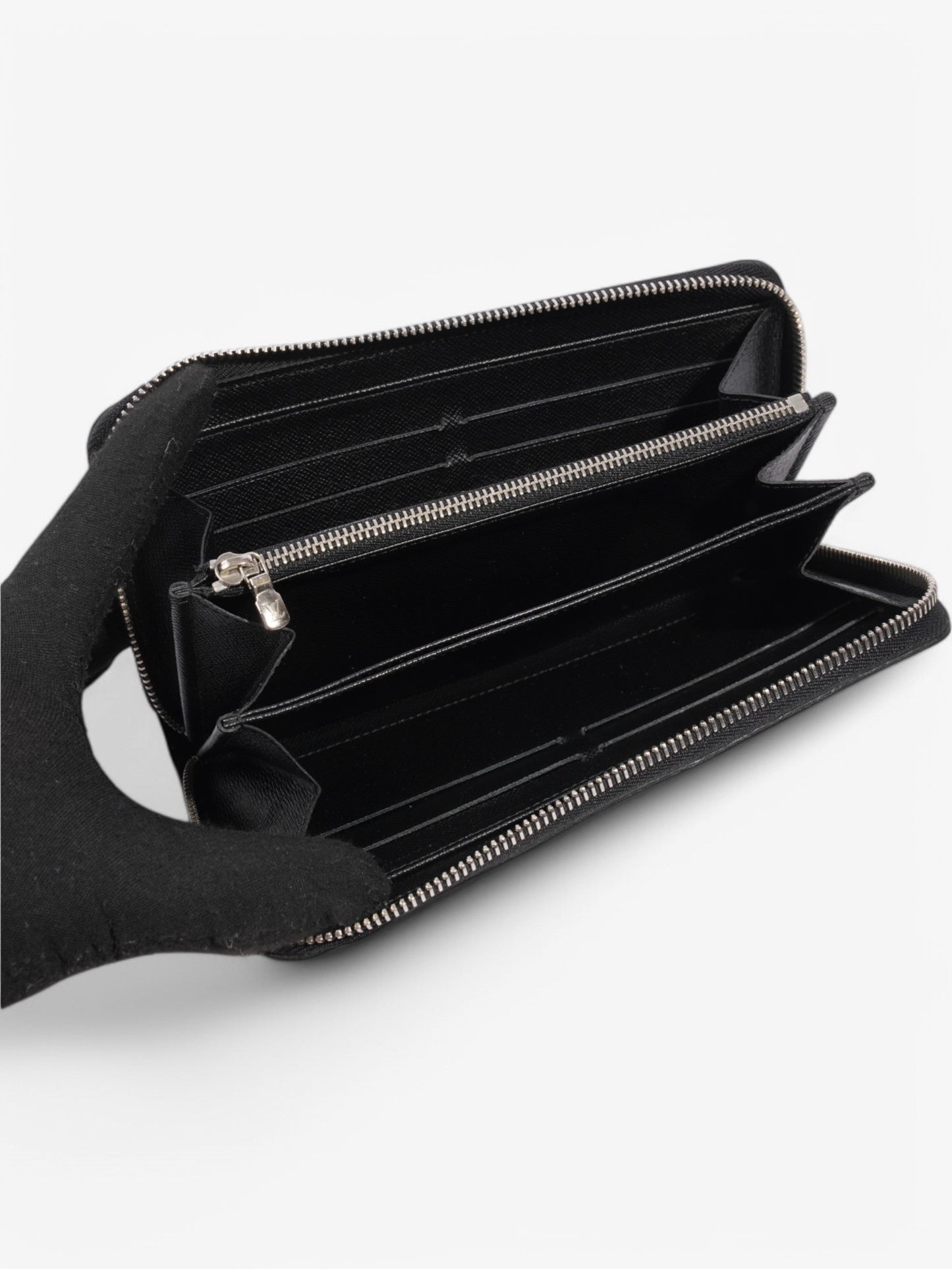 Louis Vuitton Zippy Wallet Black Epi Leather