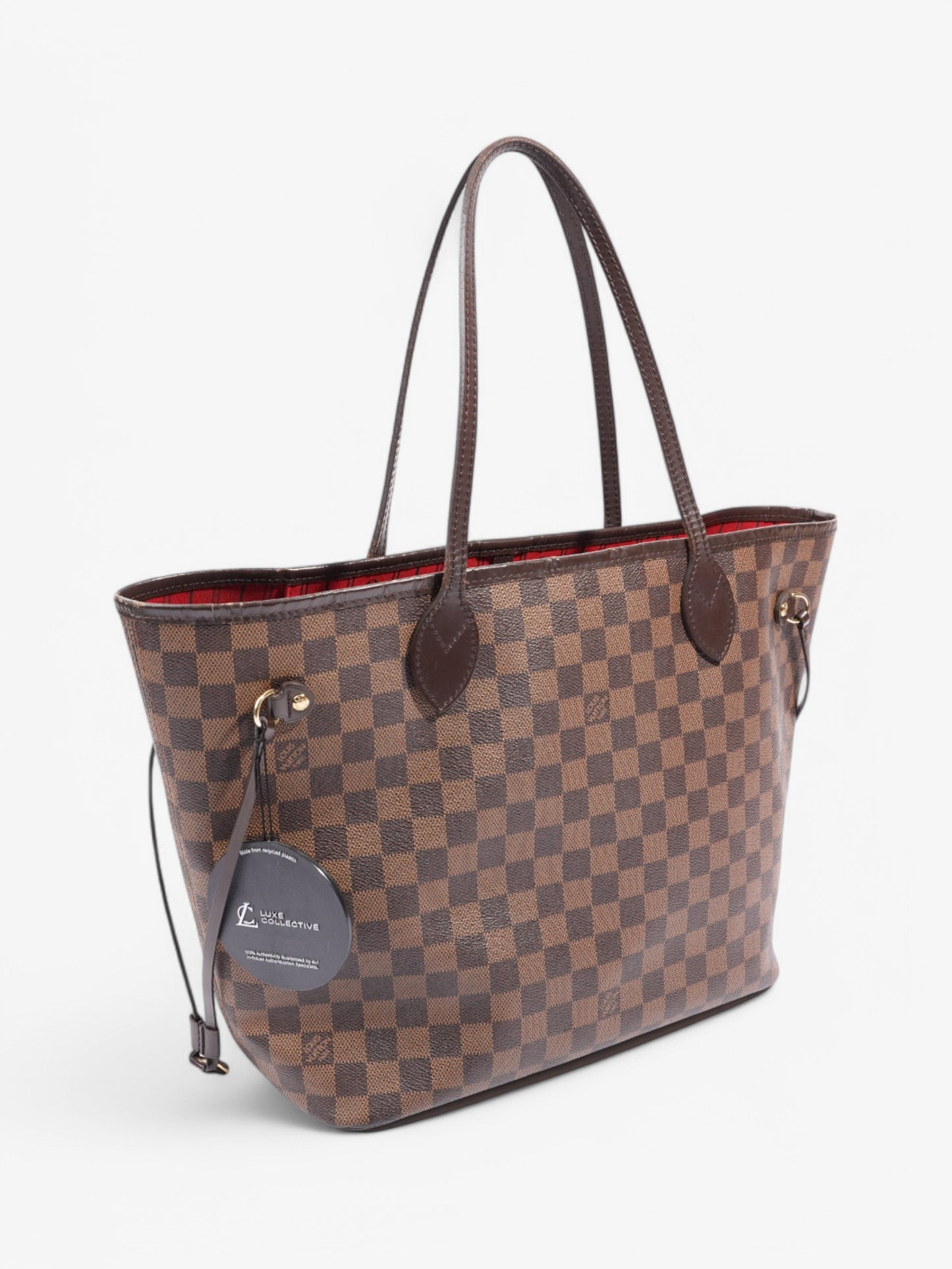 Louis Vuitton Neverfull Damier Ebene Coated Canvas MM