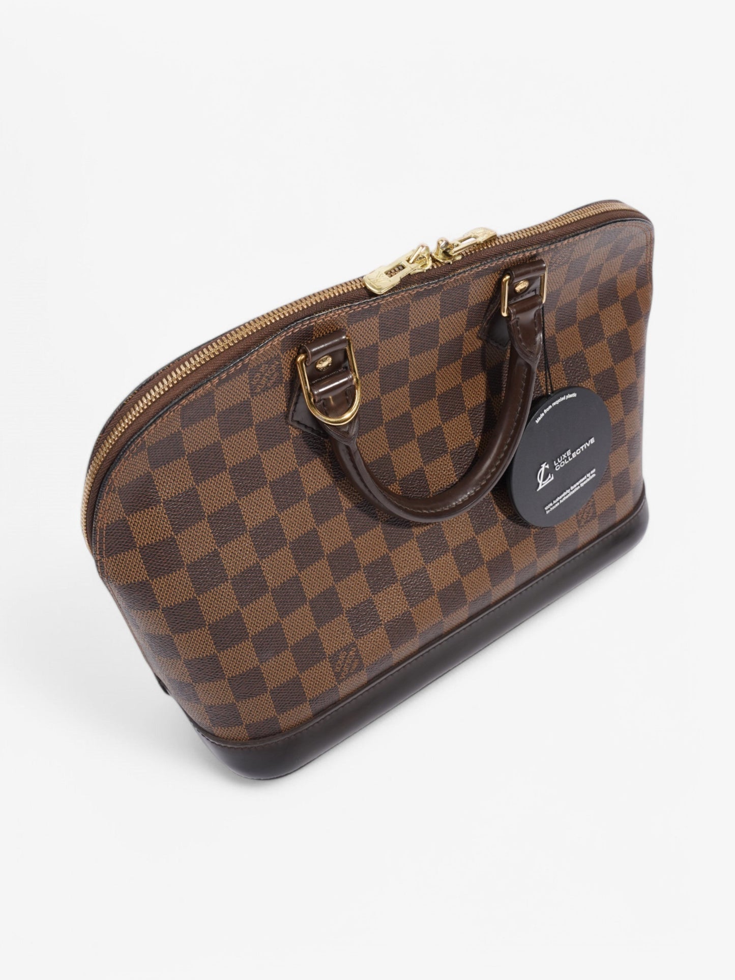 Louis Vuitton Alma Damier Ebene Coated Canvas PM