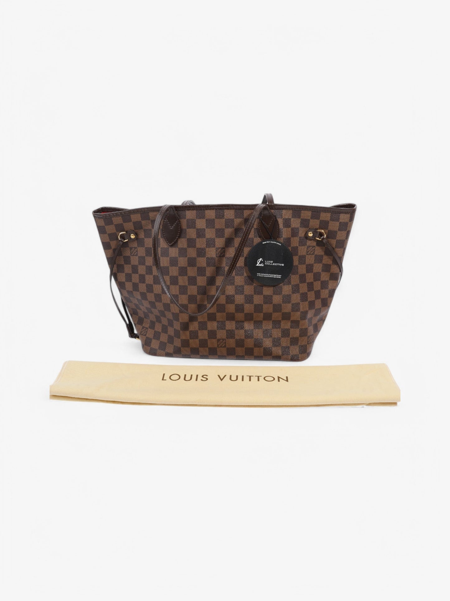 Louis Vuitton Neverfull Damier Ebene Coated Canvas MM