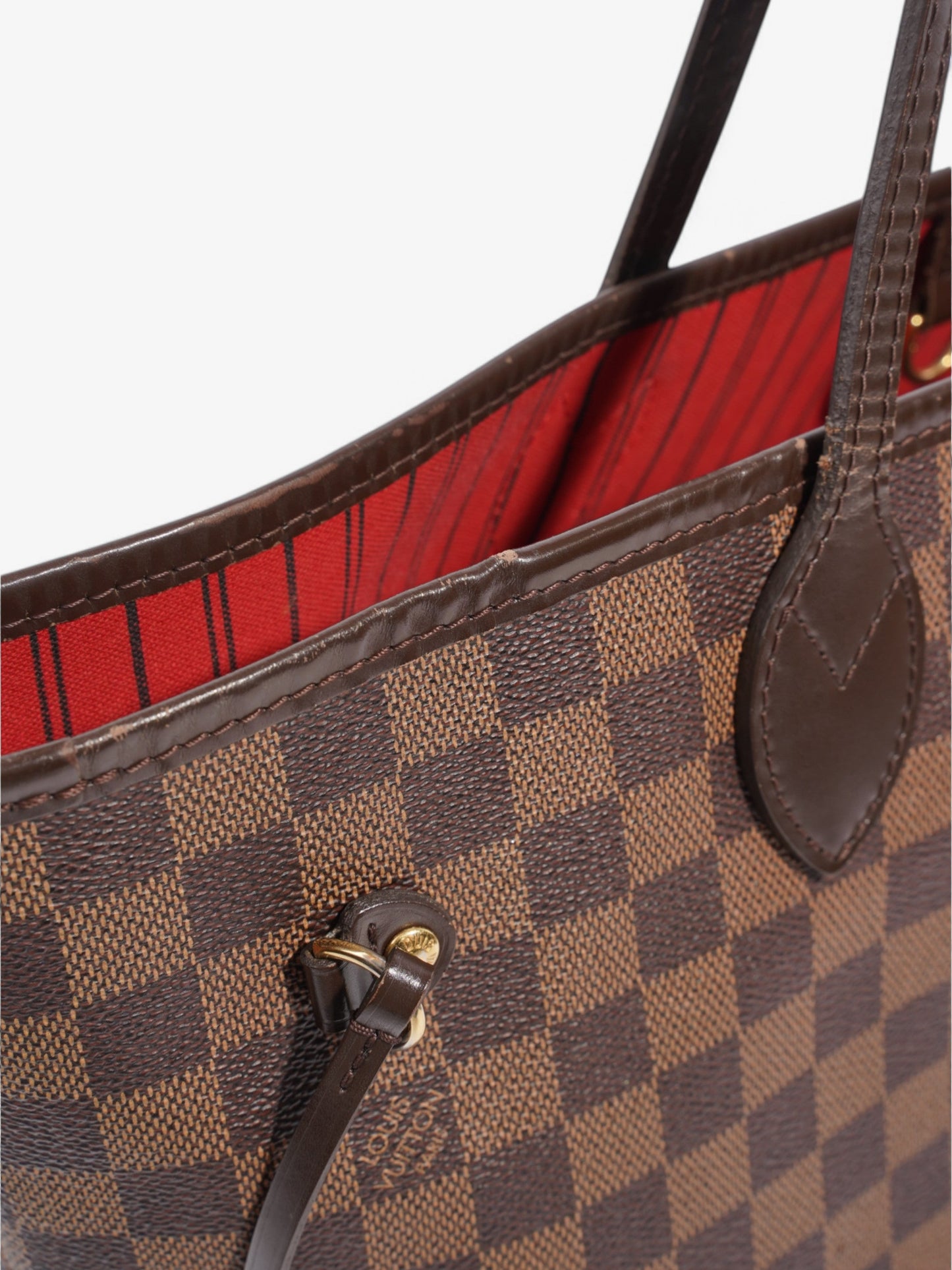 Louis Vuitton Neverfull Damier Ebene Coated Canvas MM