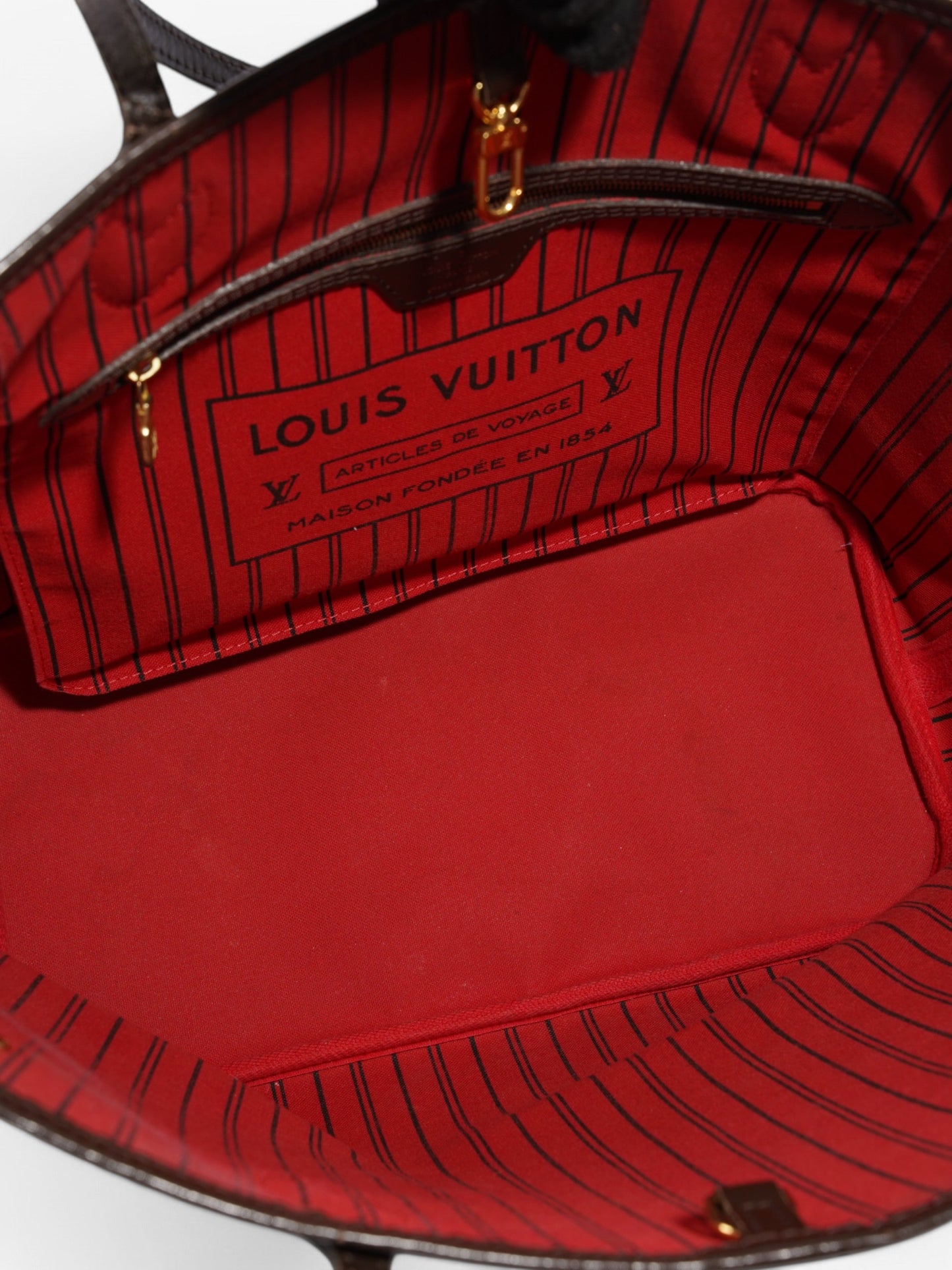 Louis Vuitton Neverfull Damier Ebene Coated Canvas MM