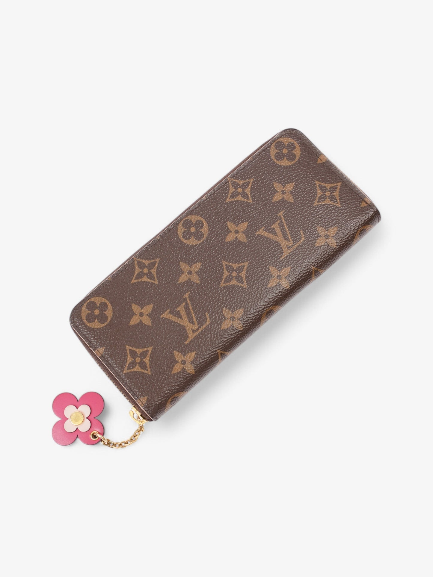 Louis Vuitton Clemence Wallet Monogram Coated Canvas