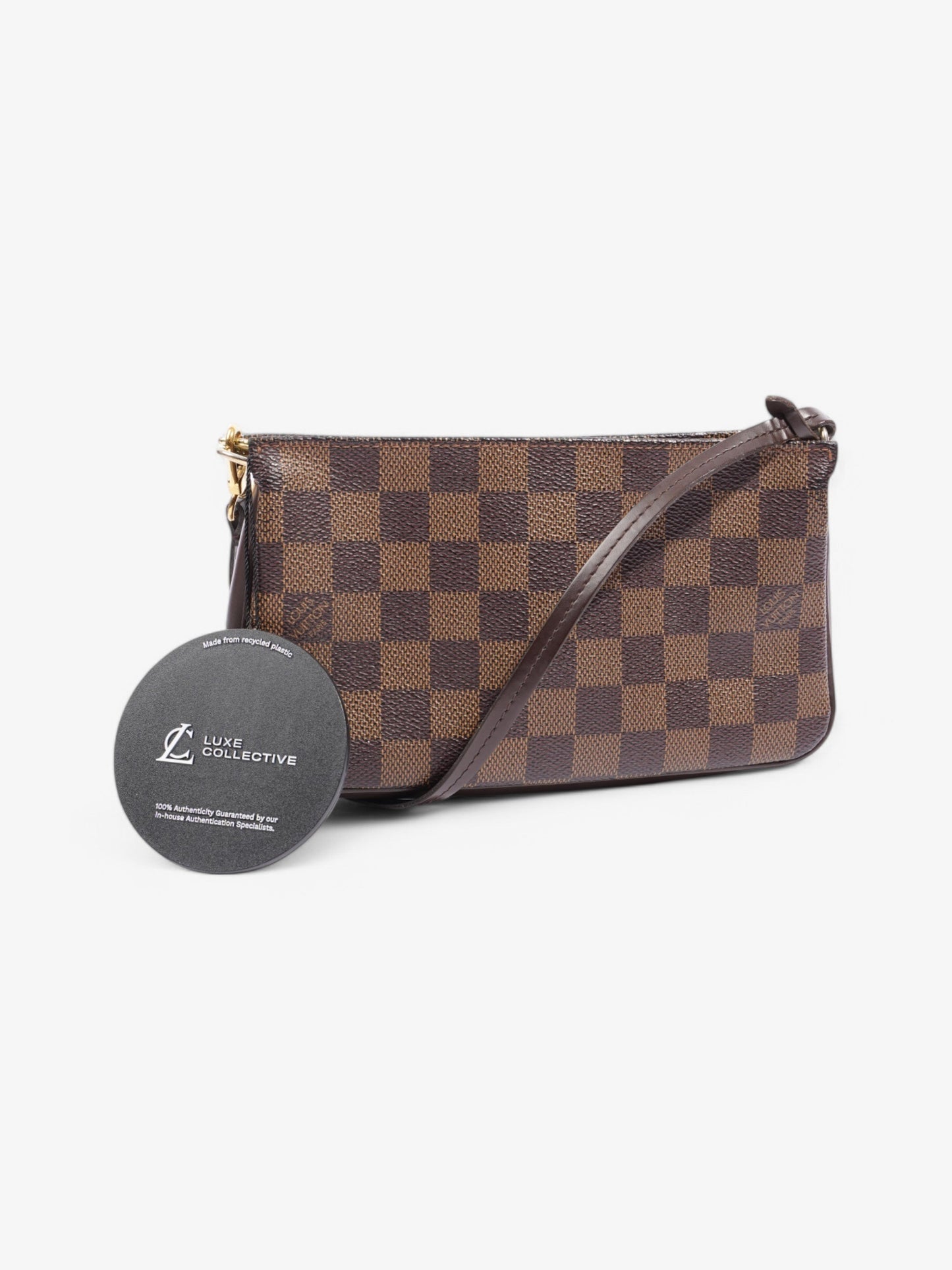 Louis Vuitton Pochette Accessoires Damier Ebene Coated Canvas