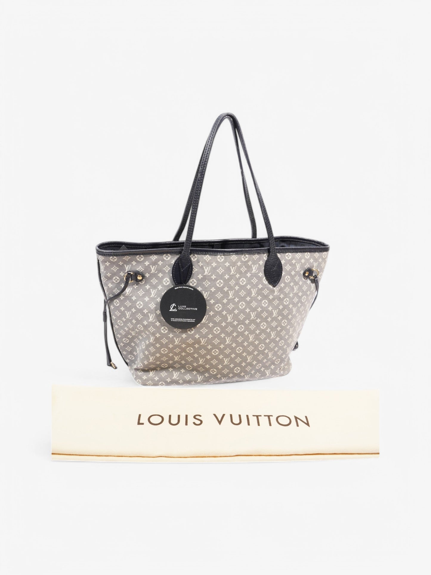 Louis Vuitton Neverfull Grey Canvas MM