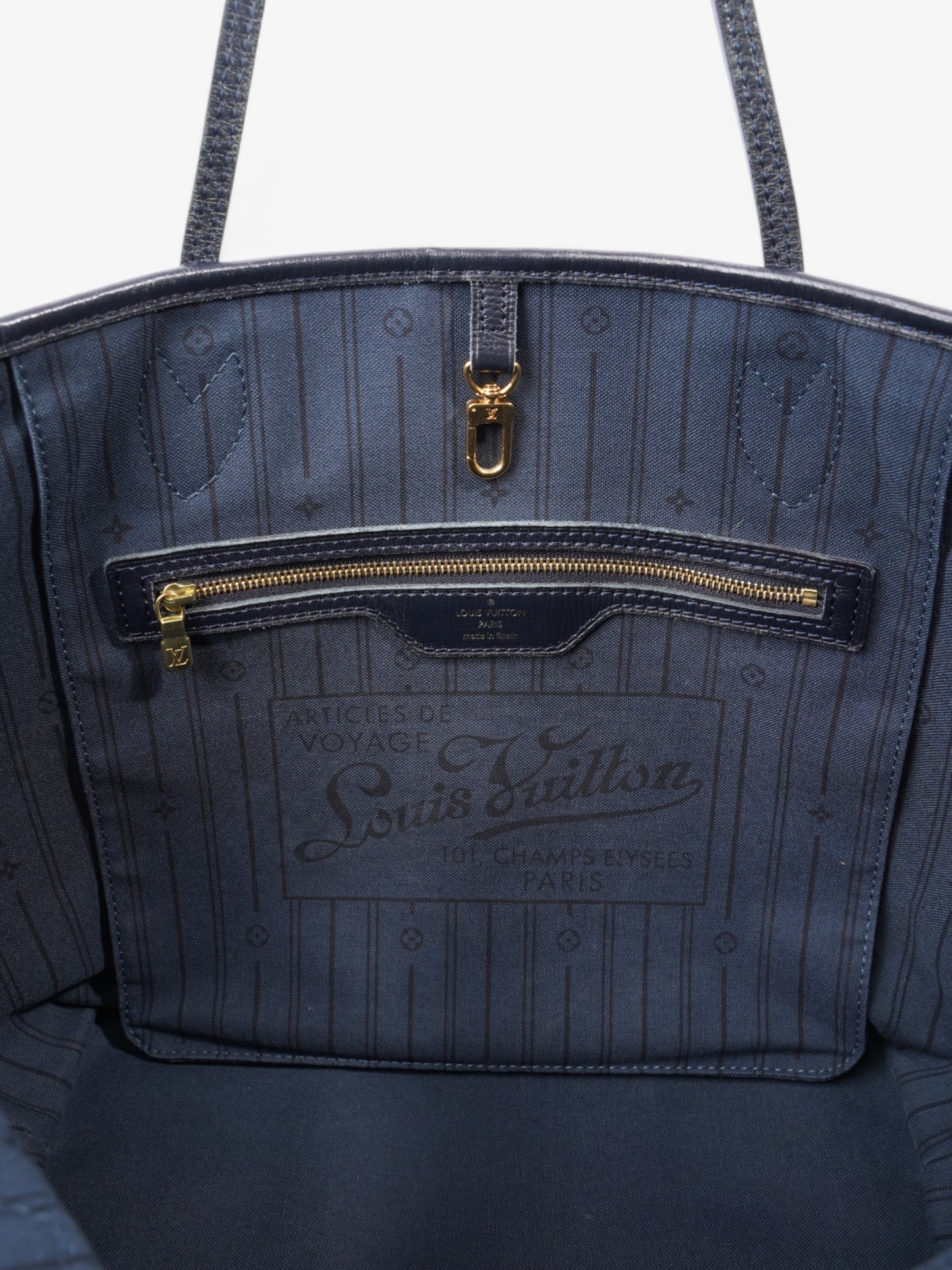 Louis Vuitton Neverfull Grey Canvas MM