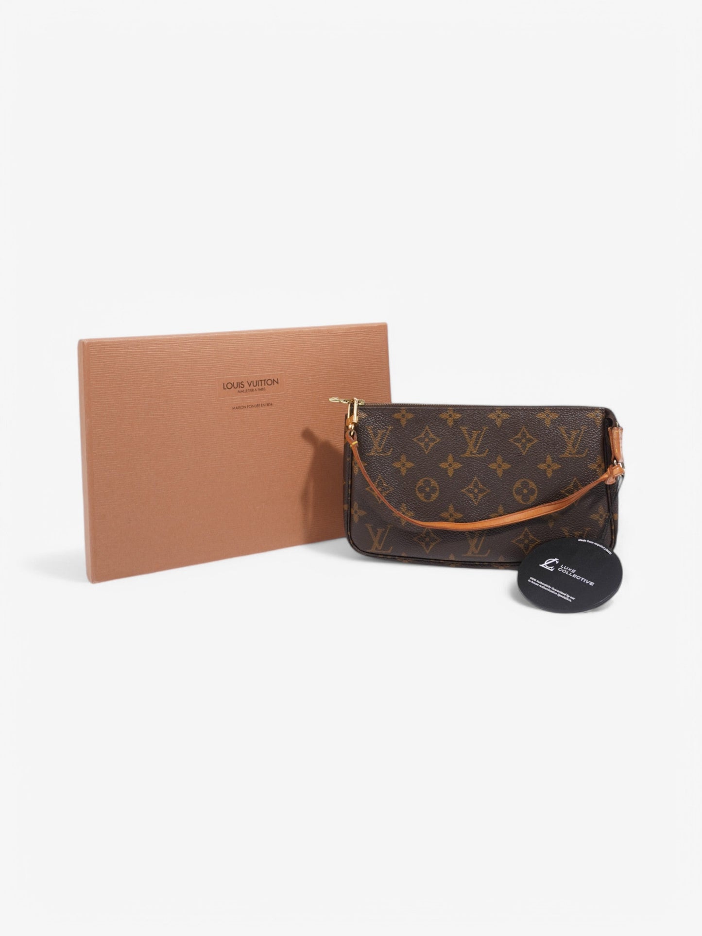 Louis Vuitton Pochette Accessoires Monogram Coated Canvas