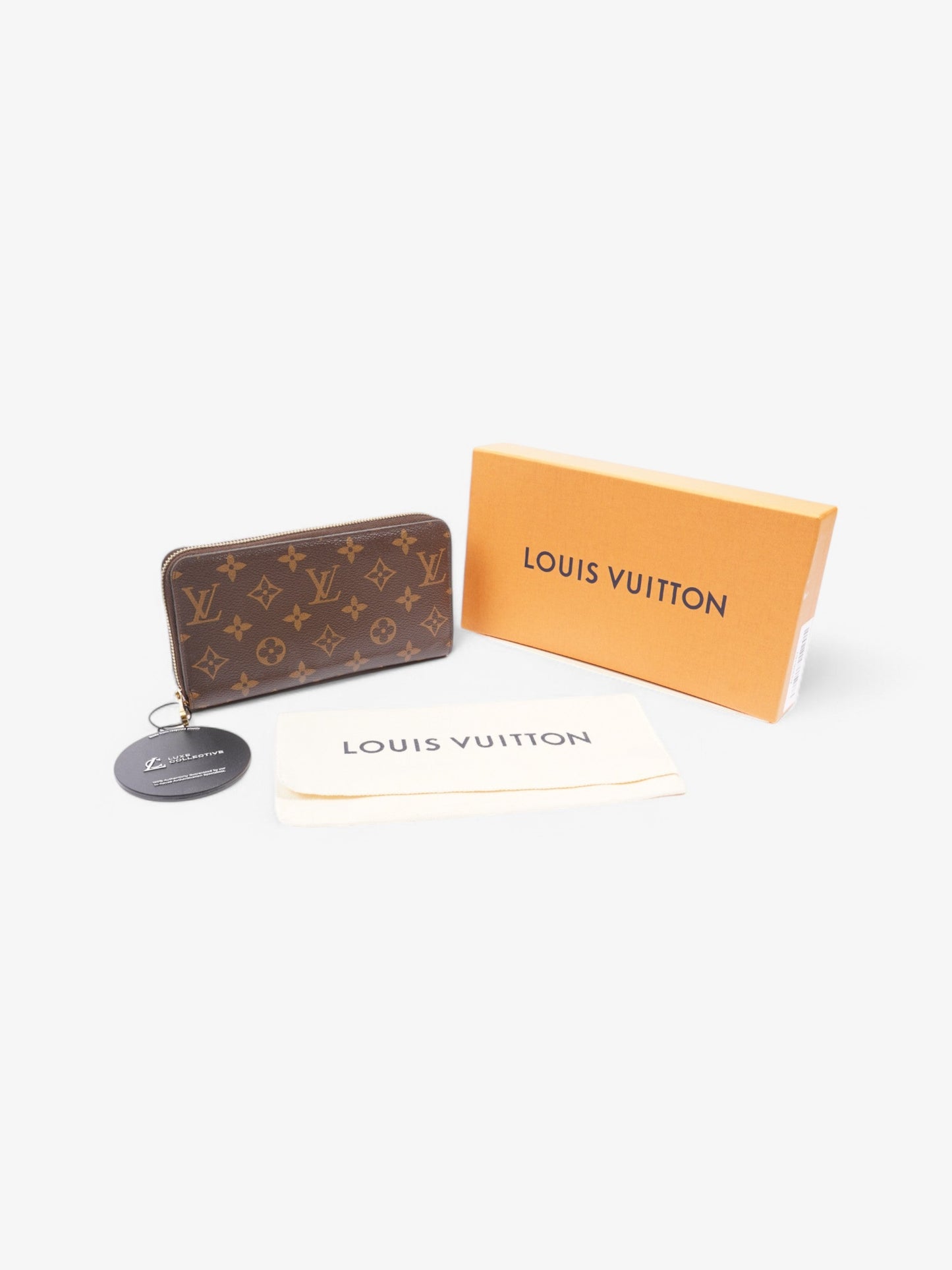 Louis Vuitton Zippy Wallet Monogram Coated Canvas