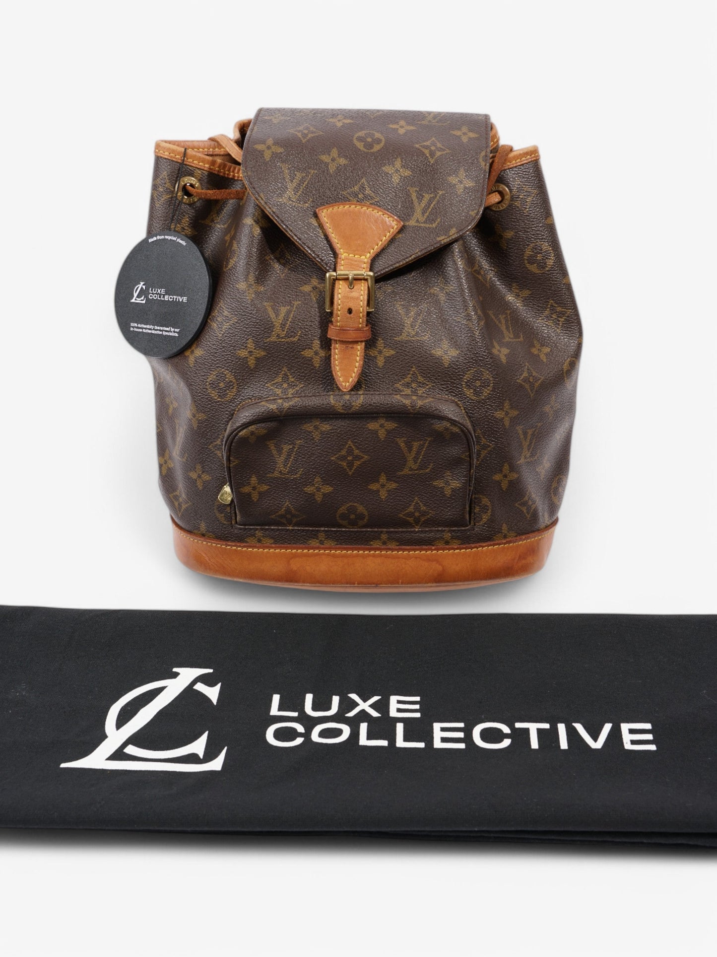 Louis Vuitton Montsouris Monogram Coated Canvas MM