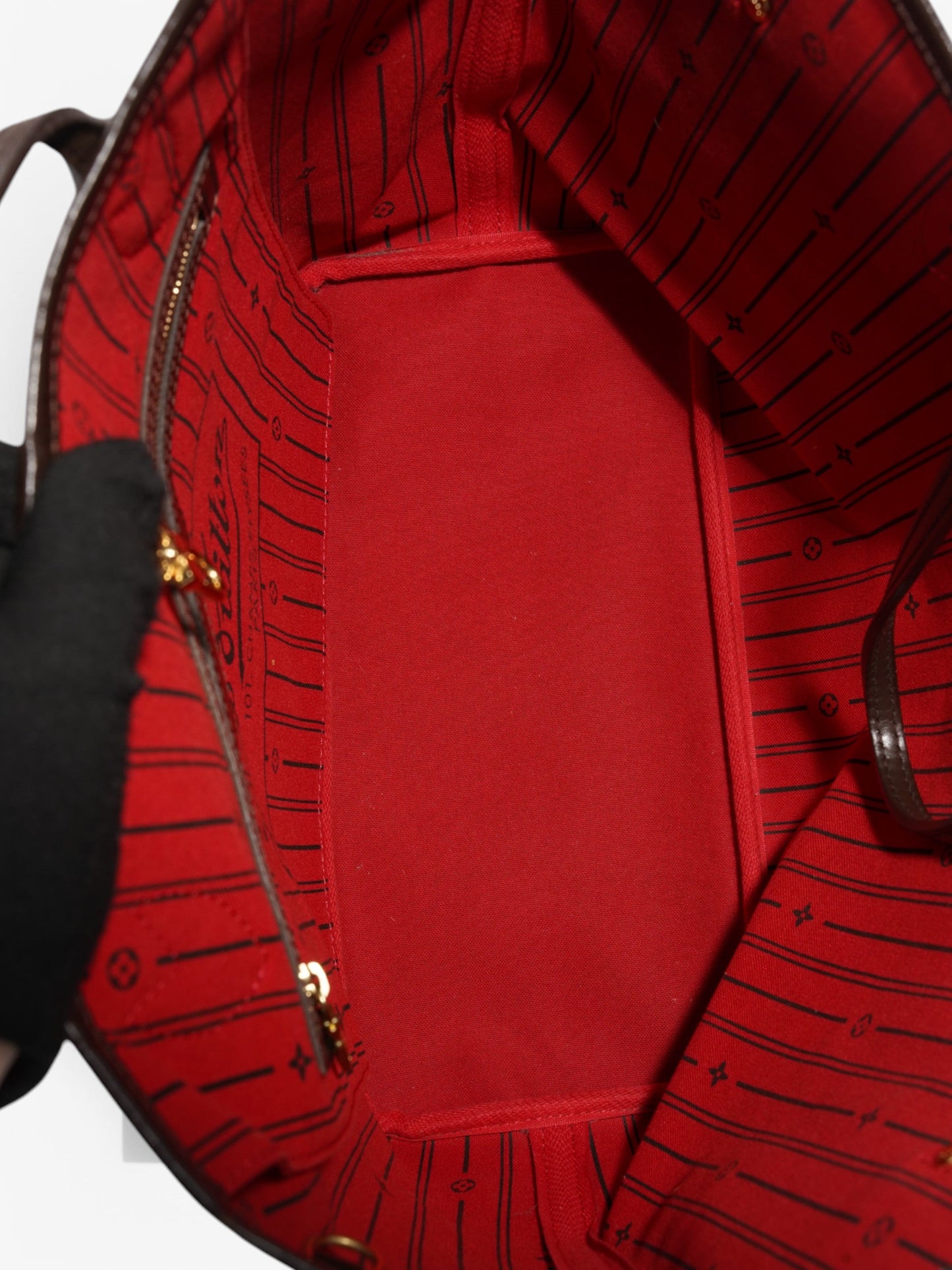 Louis Vuitton Neverfull Damier Ebene Coated Canvas MM