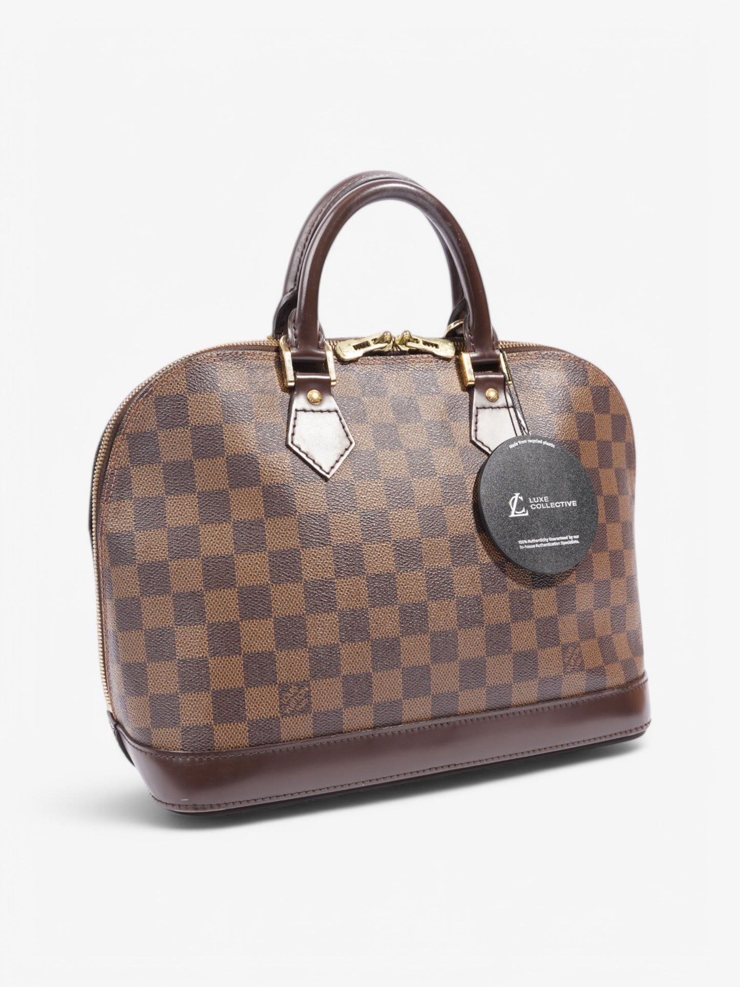 Louis Vuitton Alma Damier Ebene Coated Canvas PM