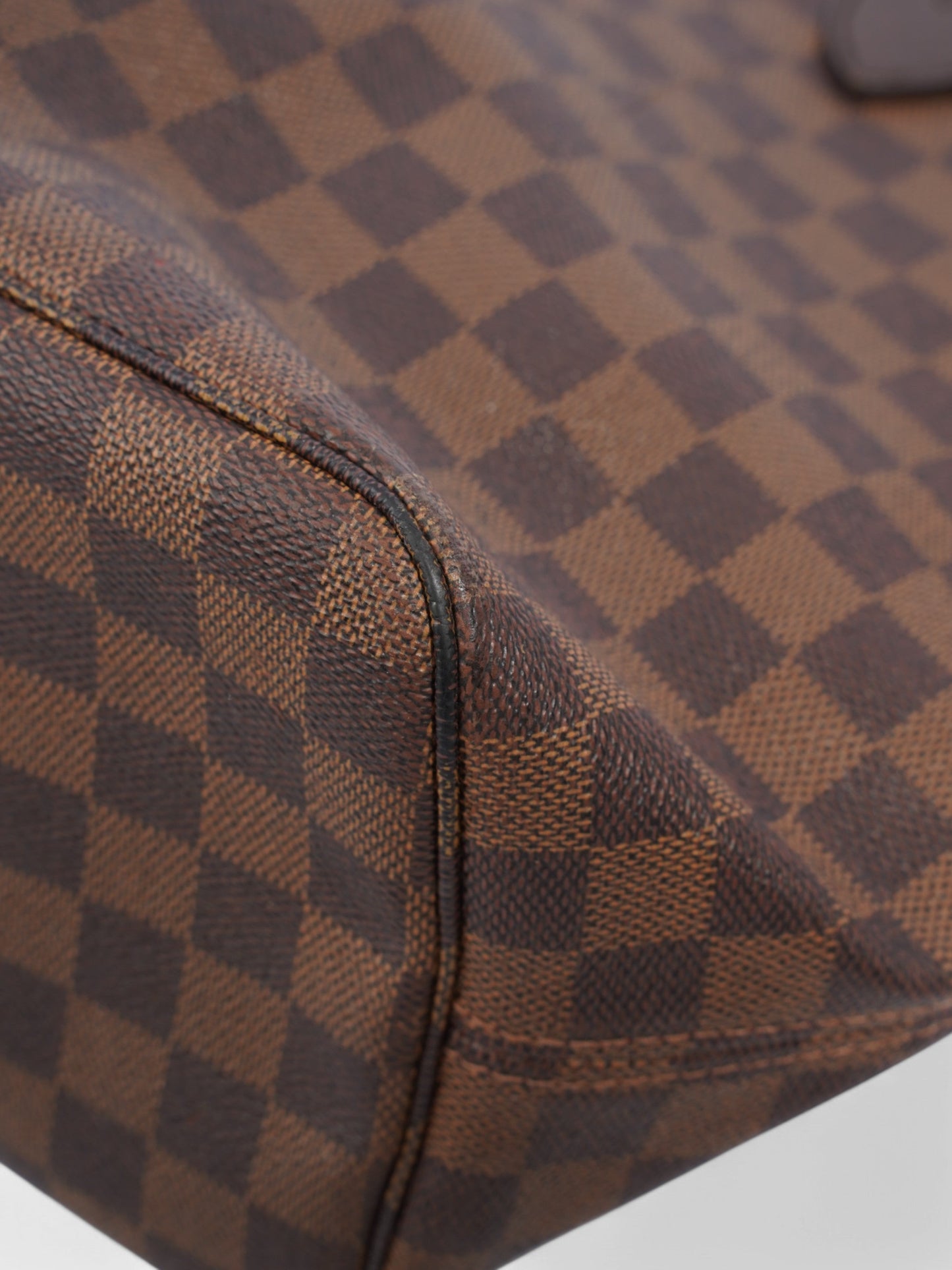 Louis Vuitton Neverfull Damier Ebene Coated Canvas MM