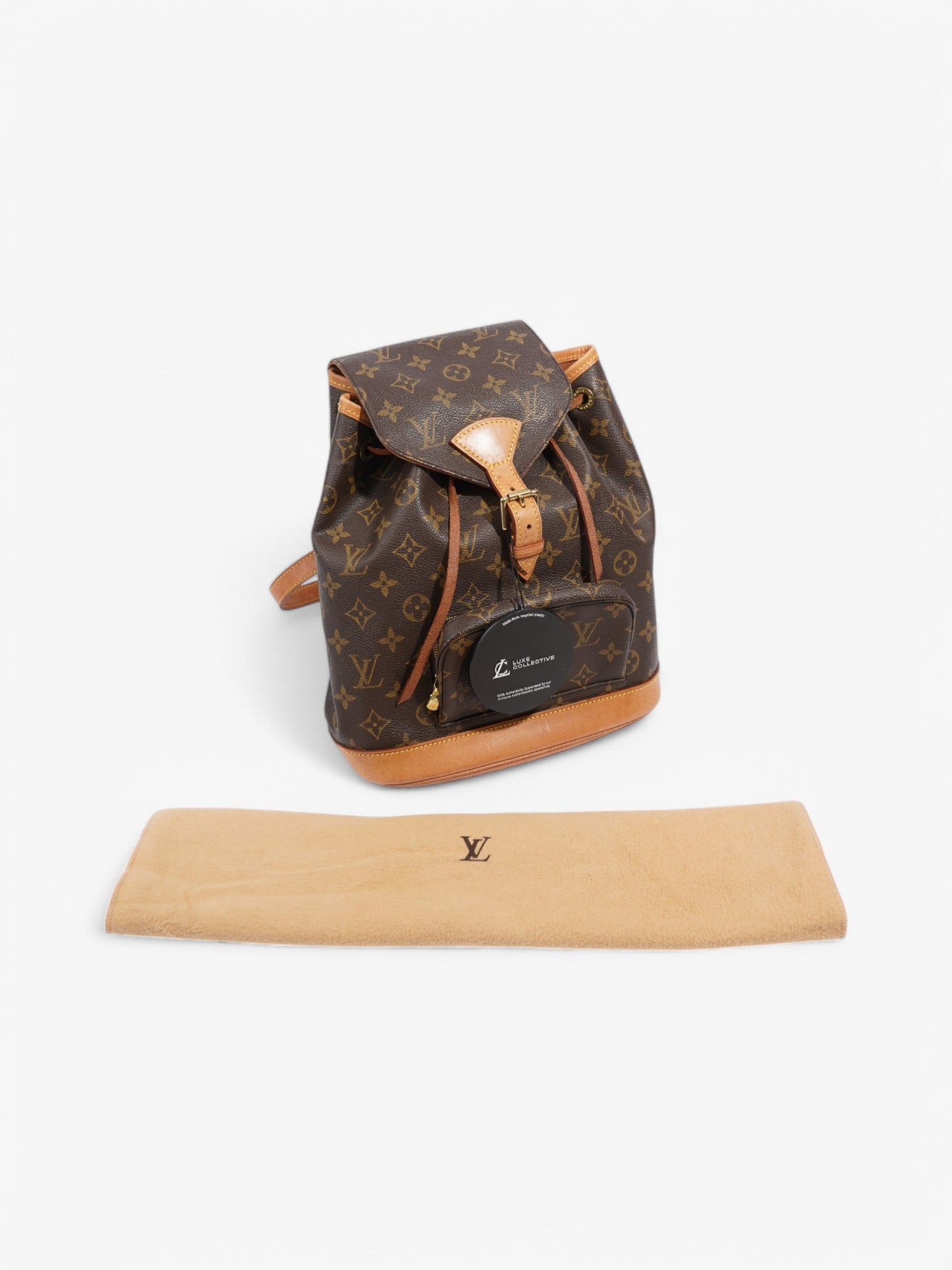 Louis Vuitton Montsouris Monogram Coated Canvas MM