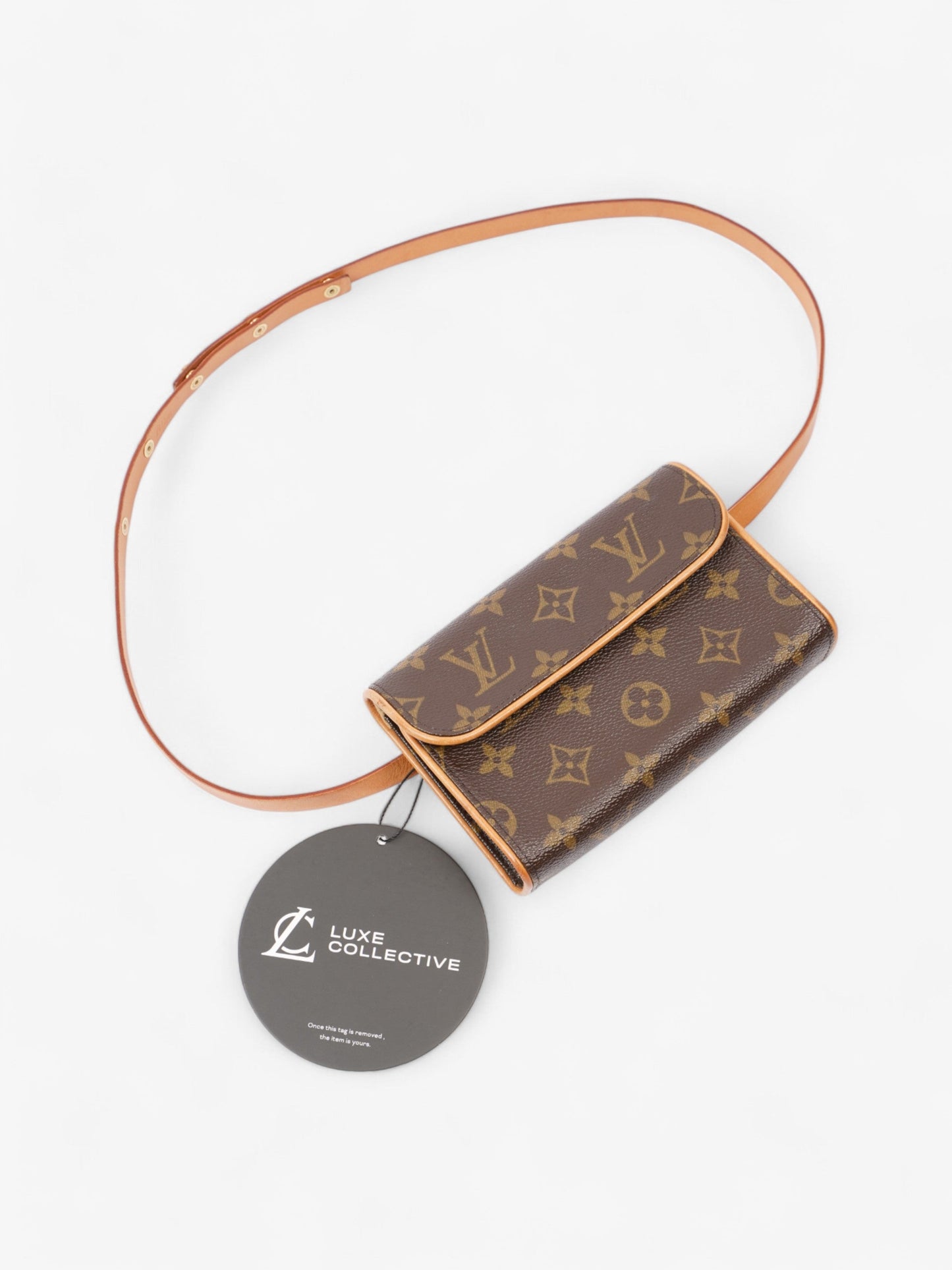 Louis Vuitton Pochette Florentine Monogram Coated Canvas XS
