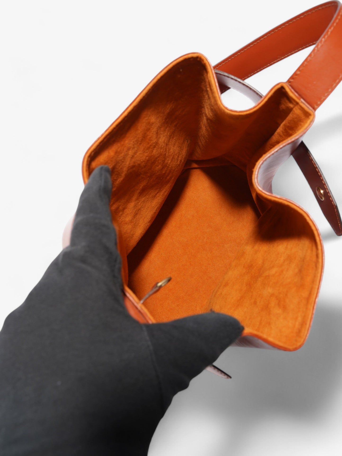 Louis Vuitton Sac D'epaule Rust Epi Leather
