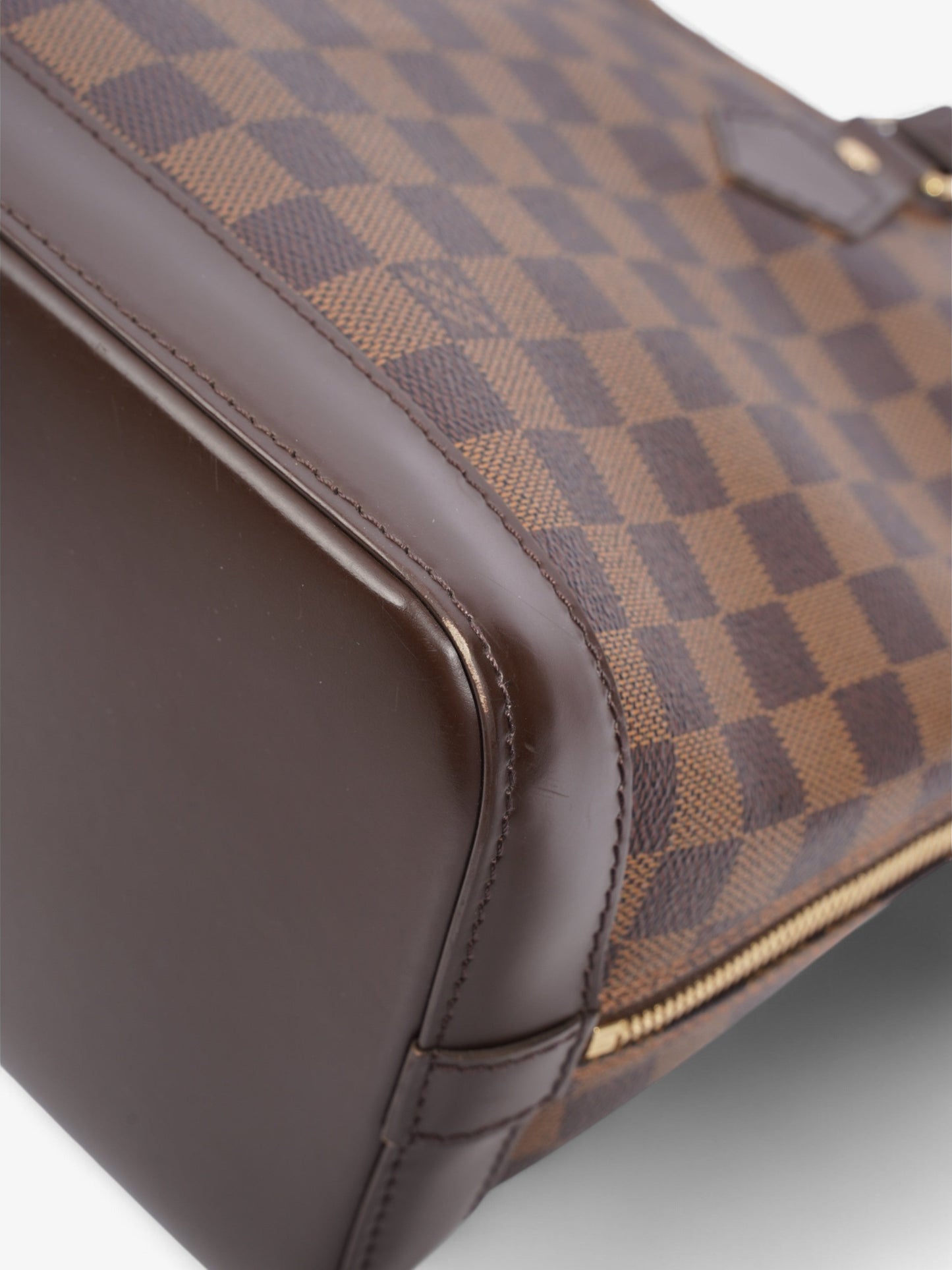 Louis Vuitton Alma Damier Ebene Coated Canvas PM