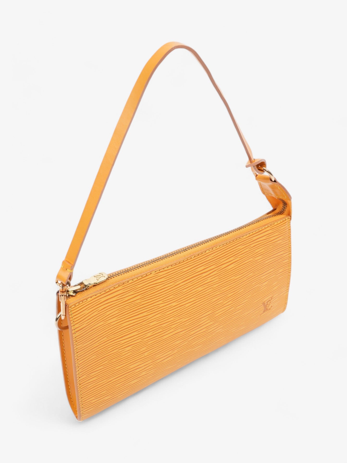 Louis Vuitton Pochette Accessoires Yellow Epi Leather