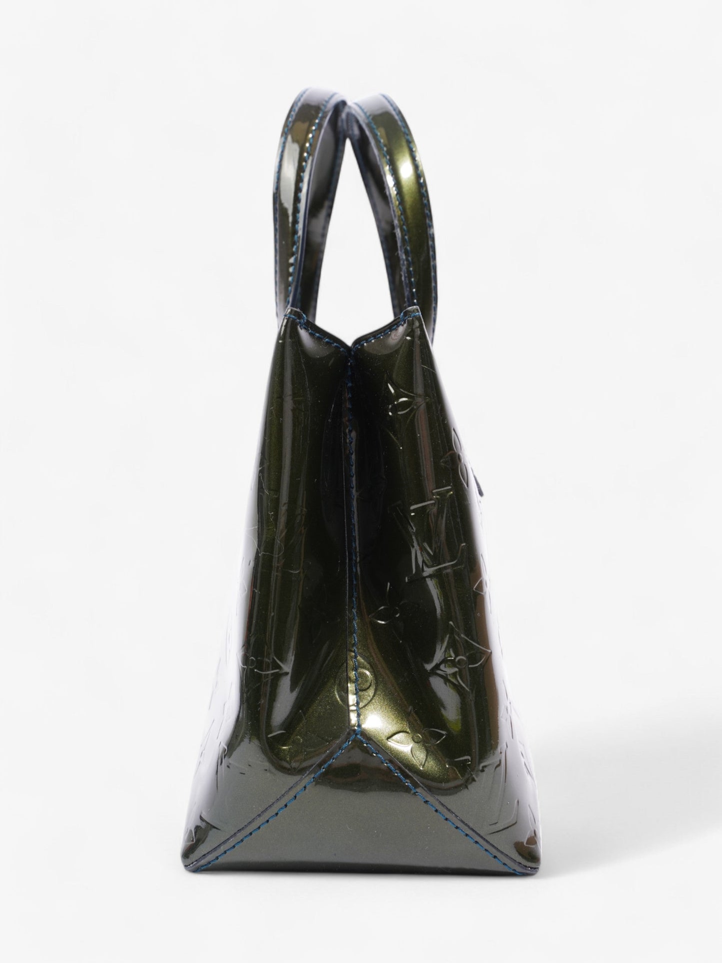 Louis Vuitton Wilshere Monogram Vernis / Dark Green Vernis Leather PM