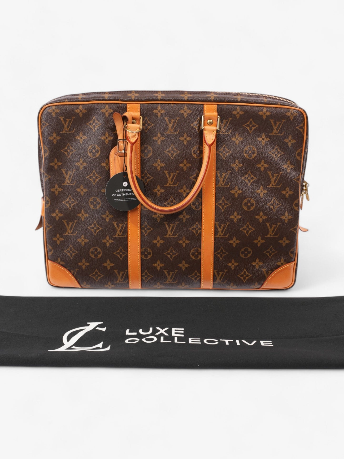 Louis Vuitton Porte Documents Voyage Monogram Coated Canvas