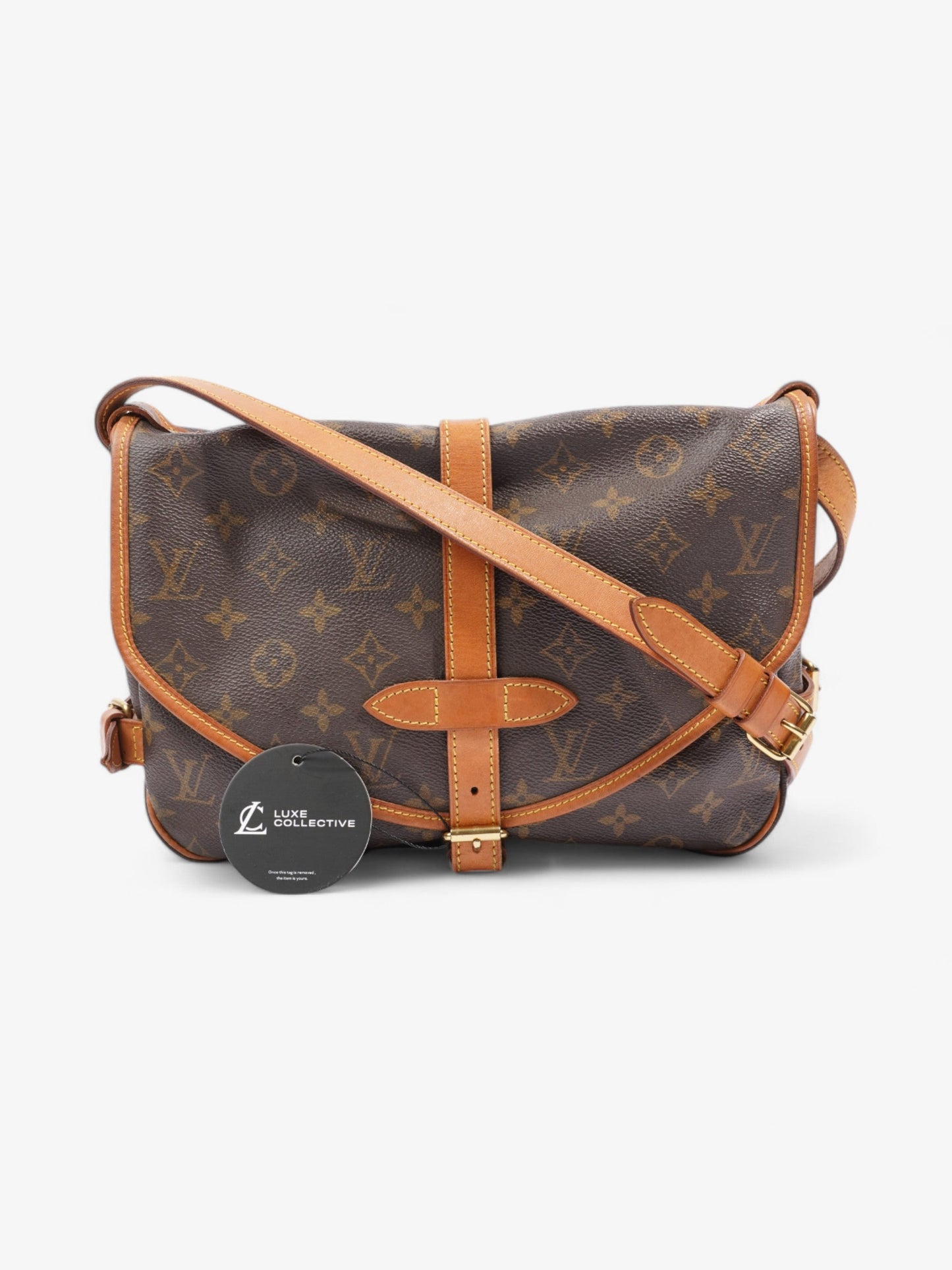 Louis Vuitton Saumur Monogram Coated Canvas 30
