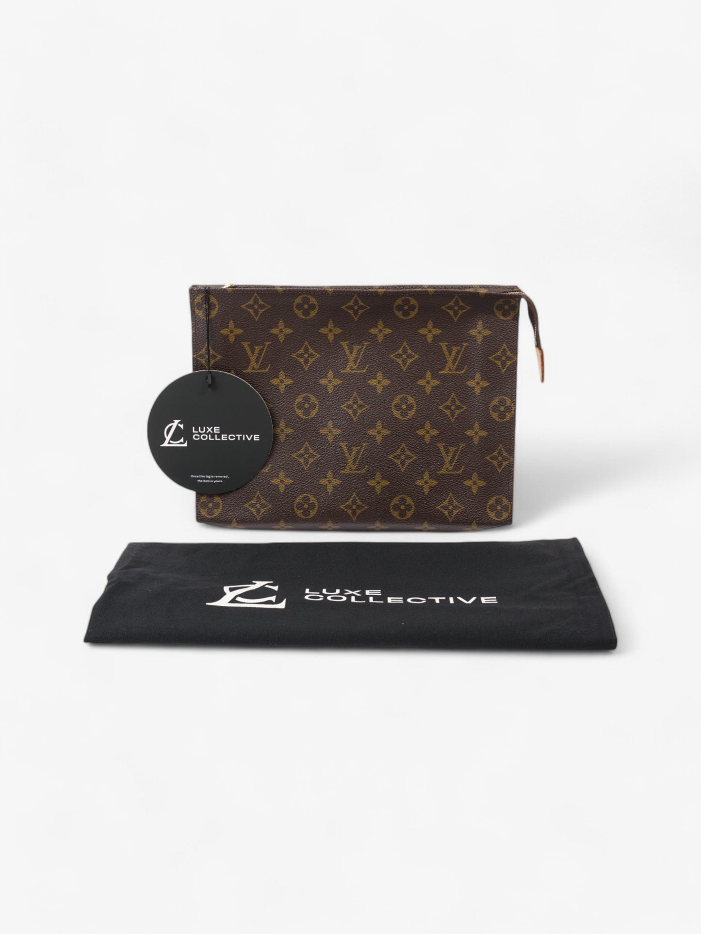 Louis Vuitton Toiletry Pouch Monogram Coated Canvas 26