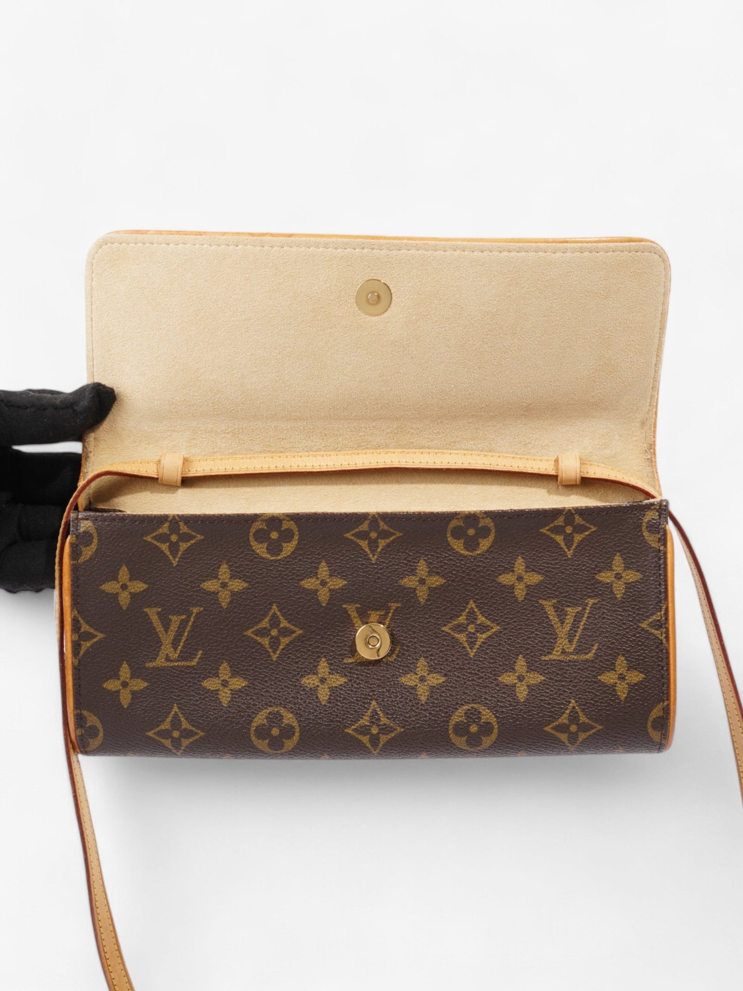 Louis Vuitton Pochette Twin Monogram Canvas