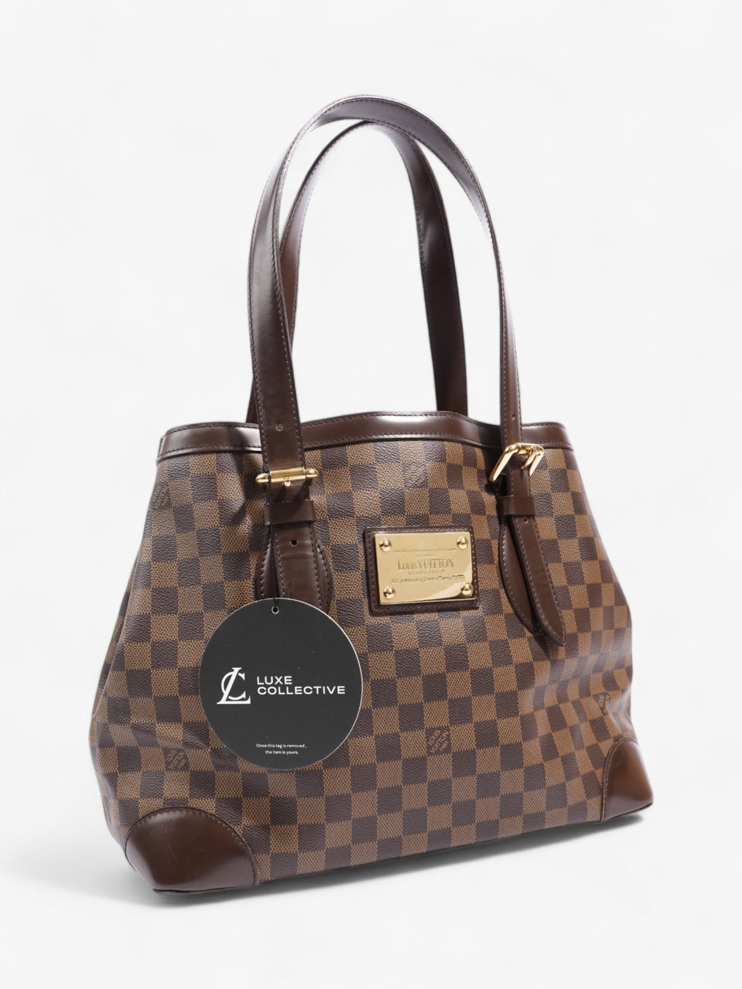 Louis Vuitton Damier Hampstead Damier Ebene Canvas GM