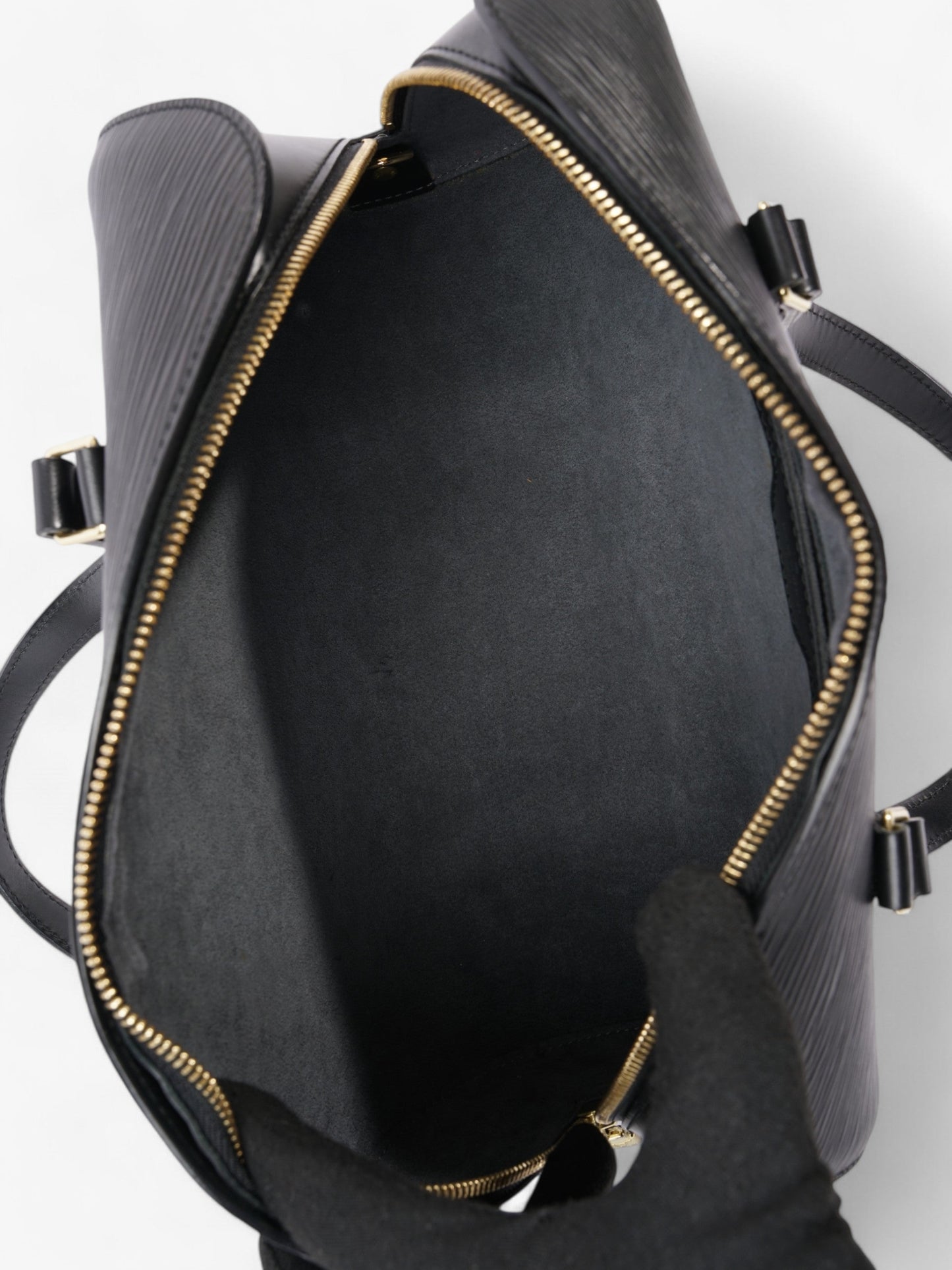 Louis Vuitton Epi Soufflot  Black Epi Leather