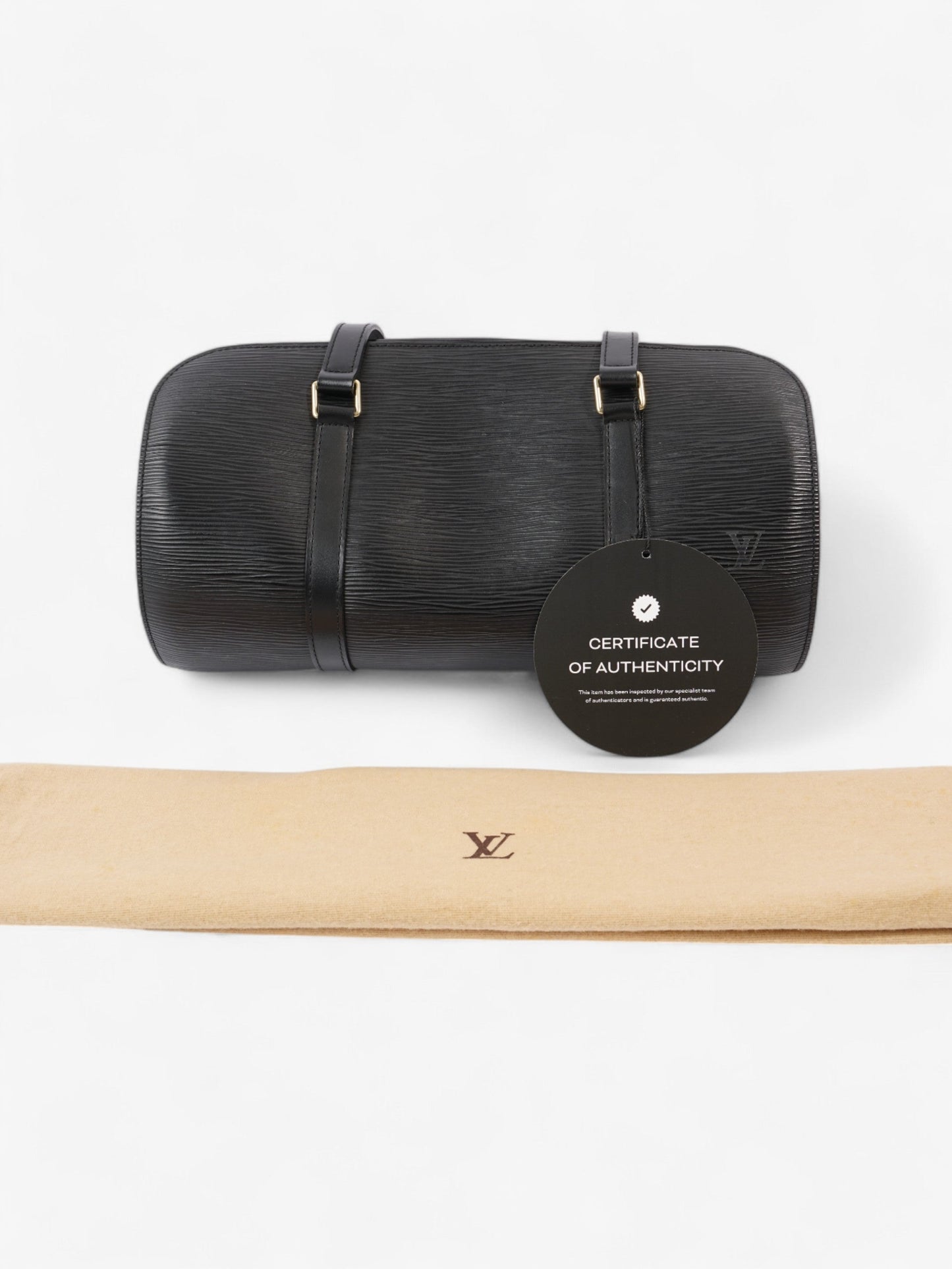 Louis Vuitton Epi Soufflot  Black Epi Leather