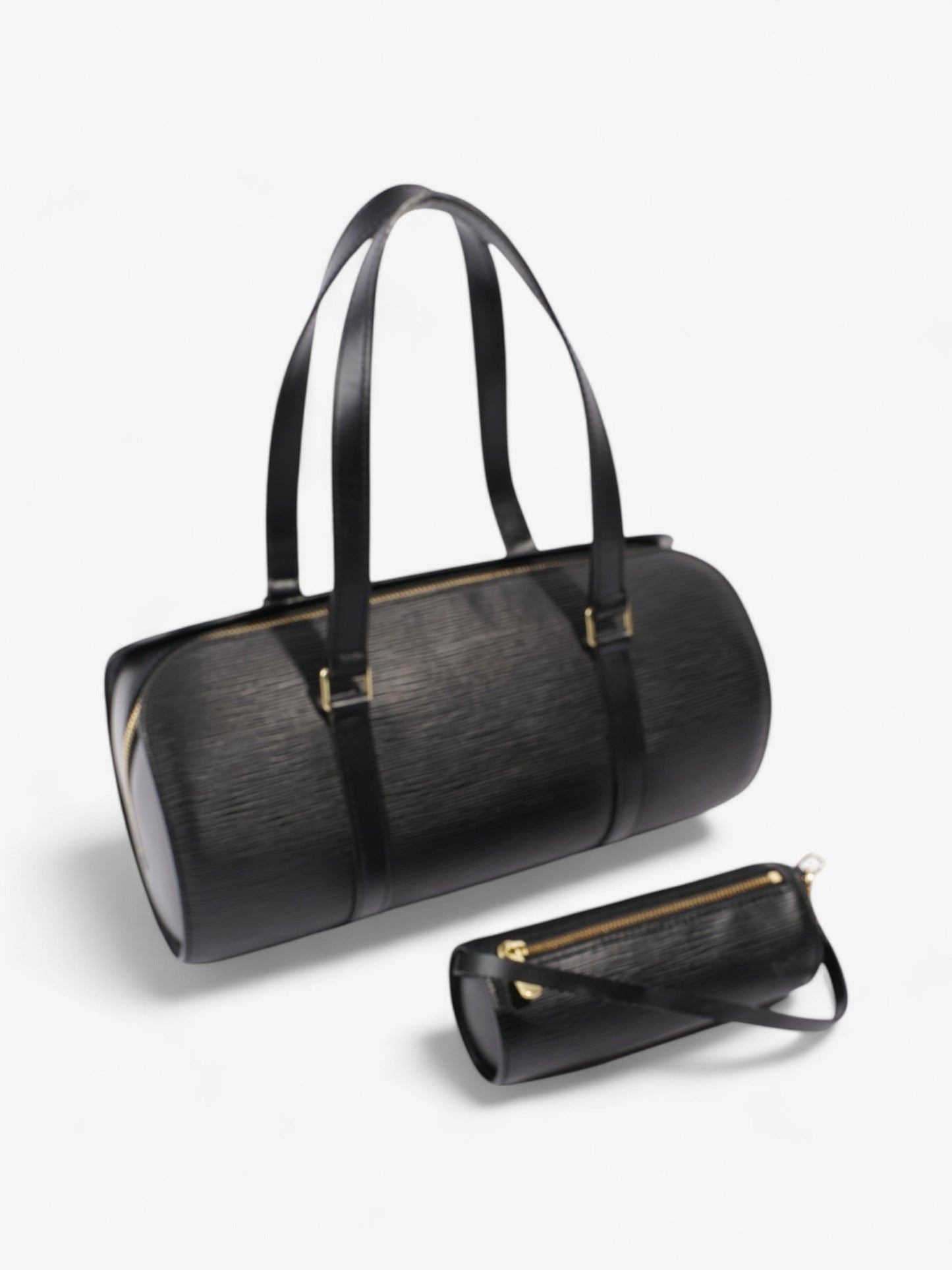 Louis Vuitton Epi Soufflot  Black Epi Leather