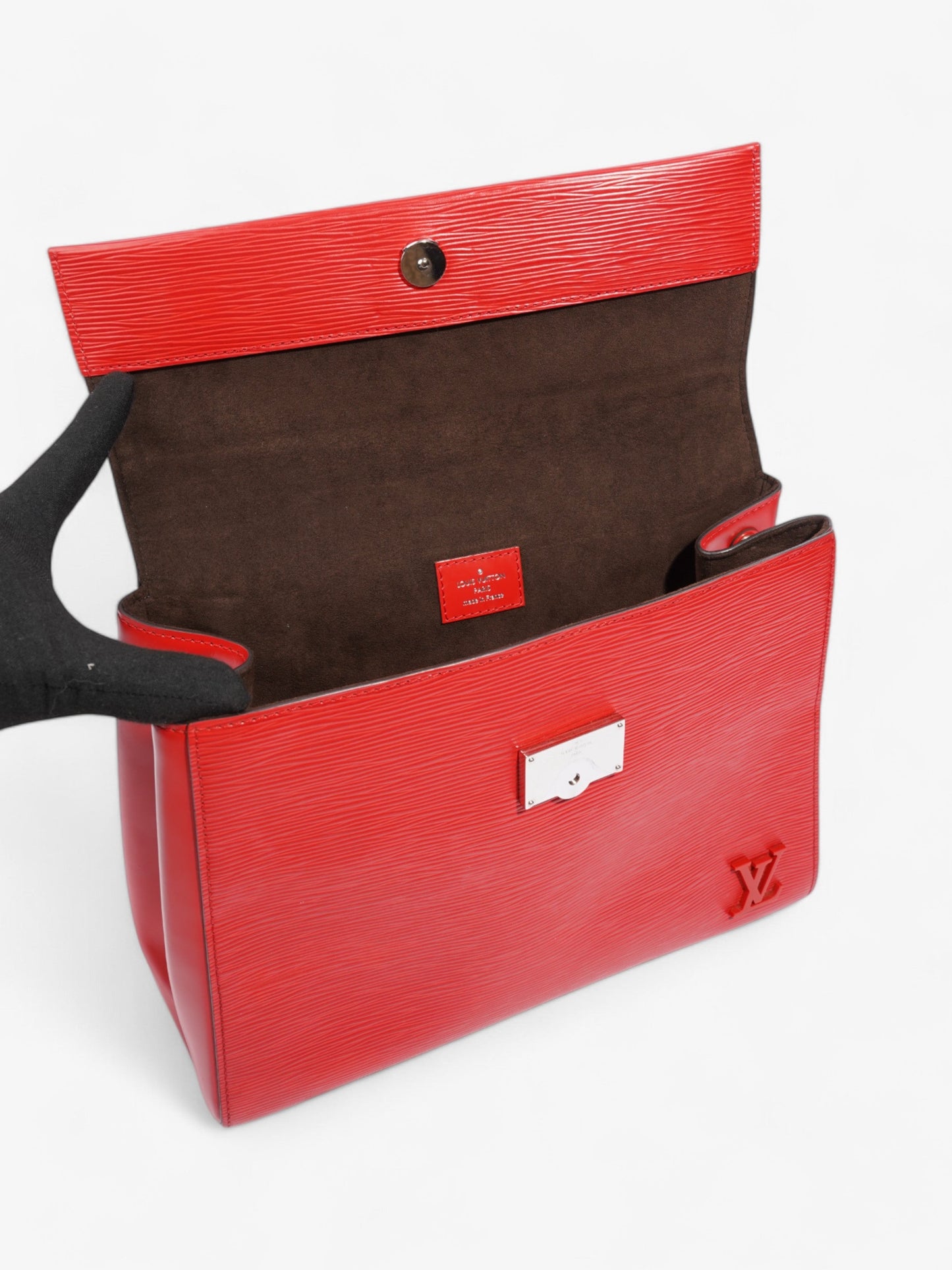 Louis Vuitton Cluny Red Epi Leather MM