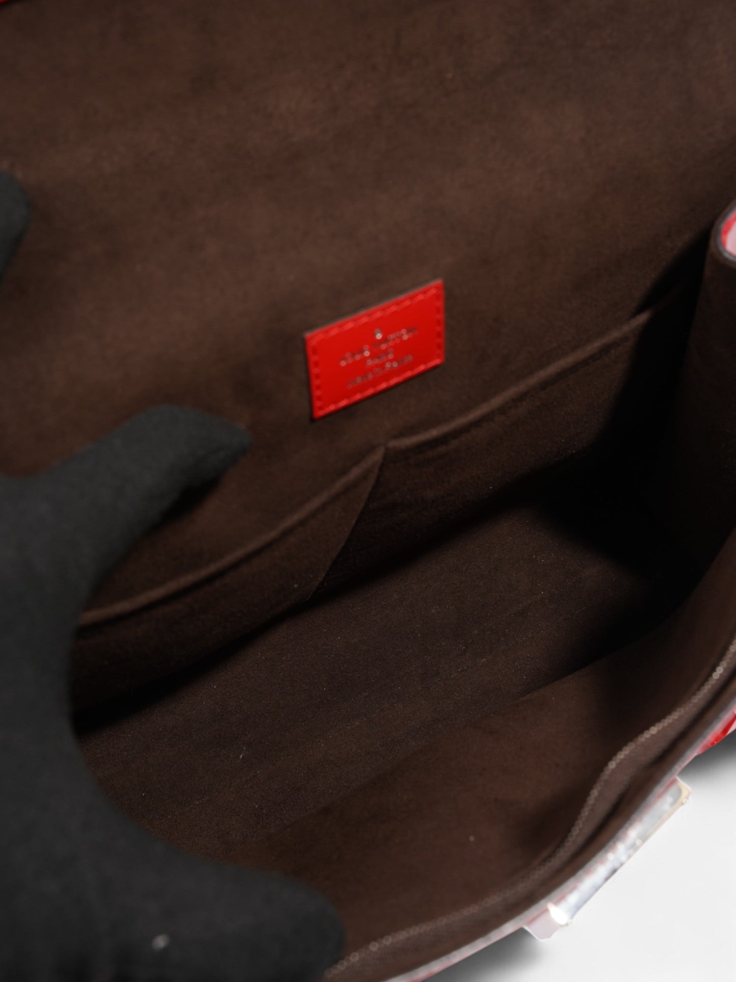 Louis Vuitton Cluny Red Epi Leather MM